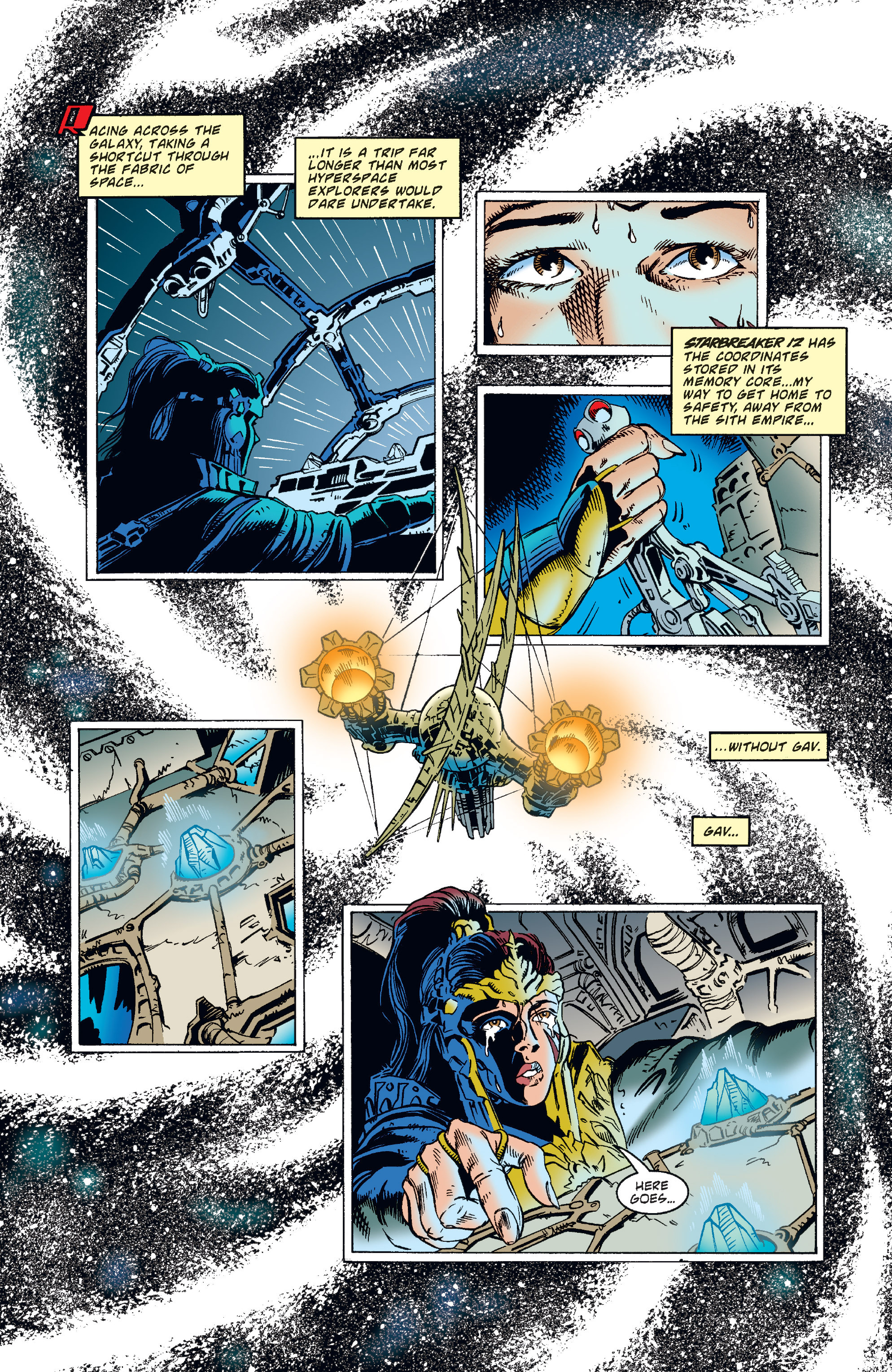 Read online Star Wars: Tales of the Jedi - The Fall of the Sith Empire comic -  Issue #1 - 4