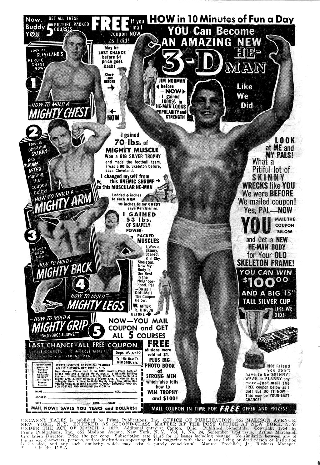 Read online Uncanny Tales comic -  Issue #24 - 2