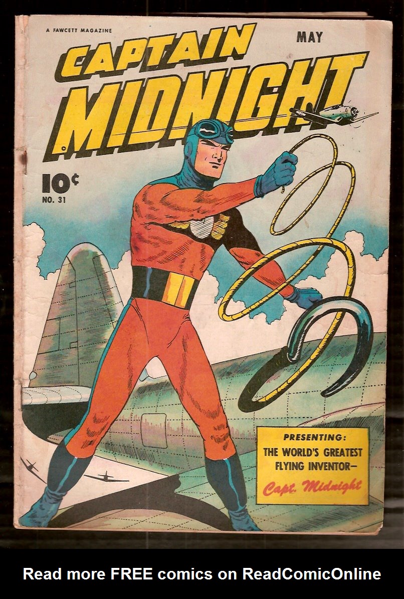 Read online Captain Midnight (1942) comic -  Issue #31 - 1