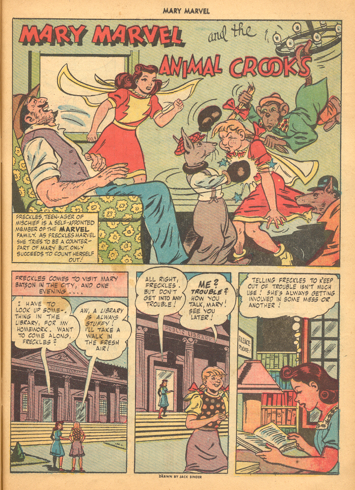 Read online Mary Marvel comic -  Issue #6 - 23