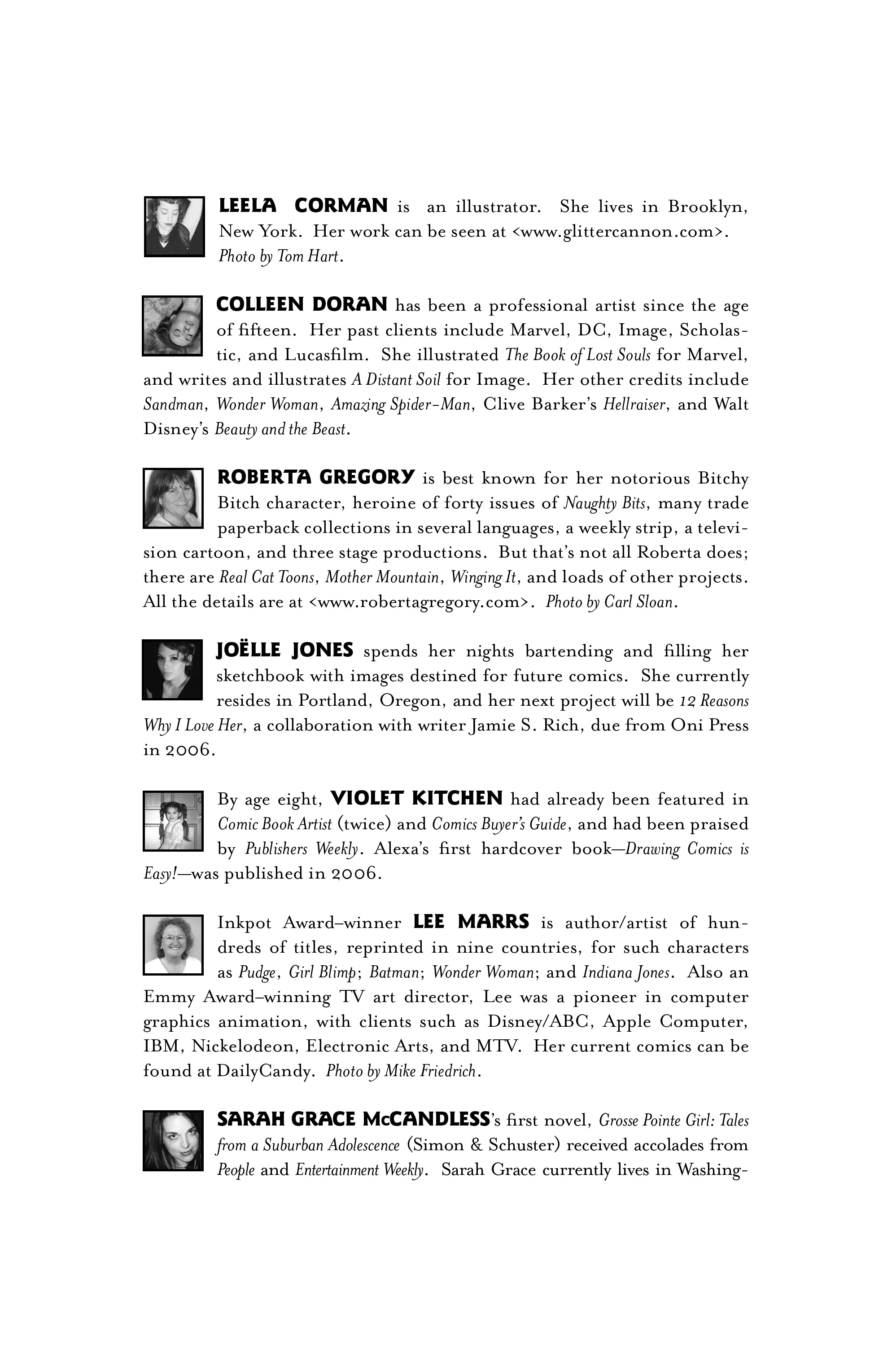 Read online Drawing Lines: An Anthology of Women Cartoonists comic -  Issue # TPB - 100