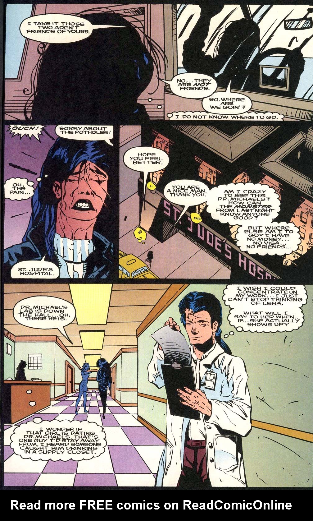 Read online Morbius: The Living Vampire (1992) comic -  Issue #26 - 16