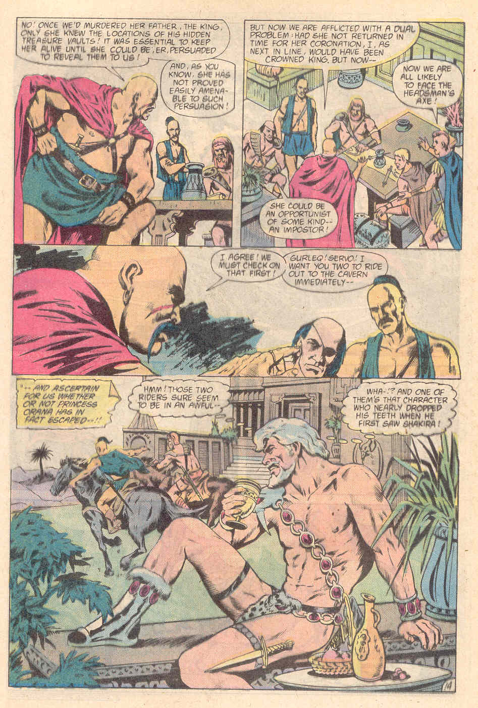 Read online Warlord (1976) comic -  Issue #112 - 14