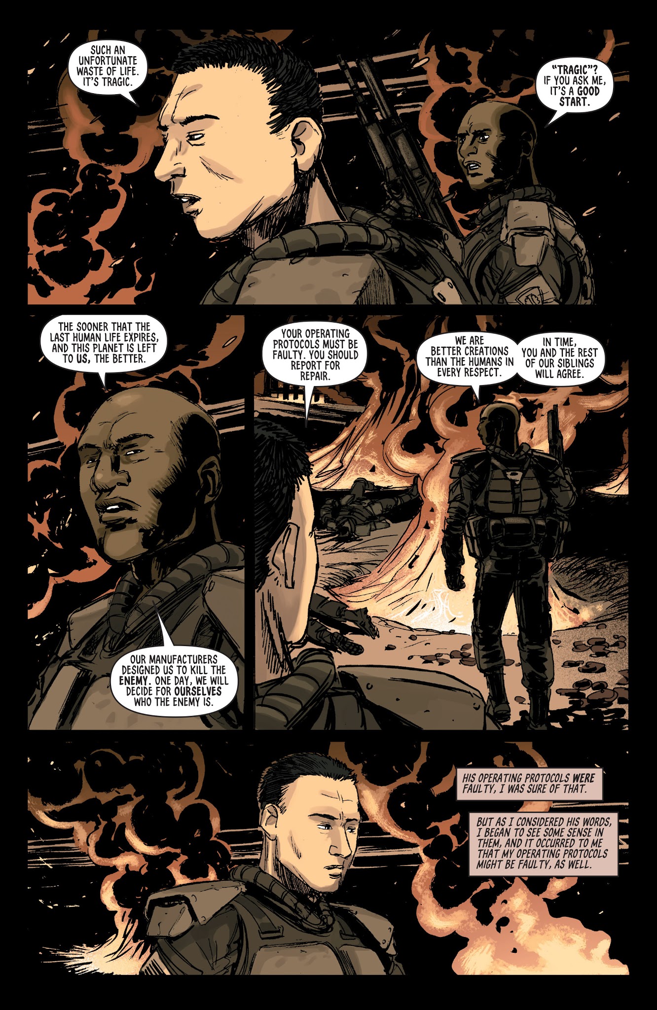 Read online Do Androids Dream of Electric Sheep?: Dust to Dust comic -  Issue # TPB 1 - 64