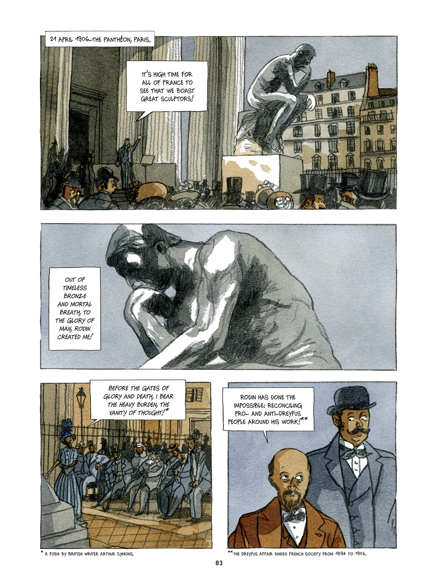 Read online Rodin: Fugit Amor, An Intimate Portrait comic -  Issue # TPB - 84
