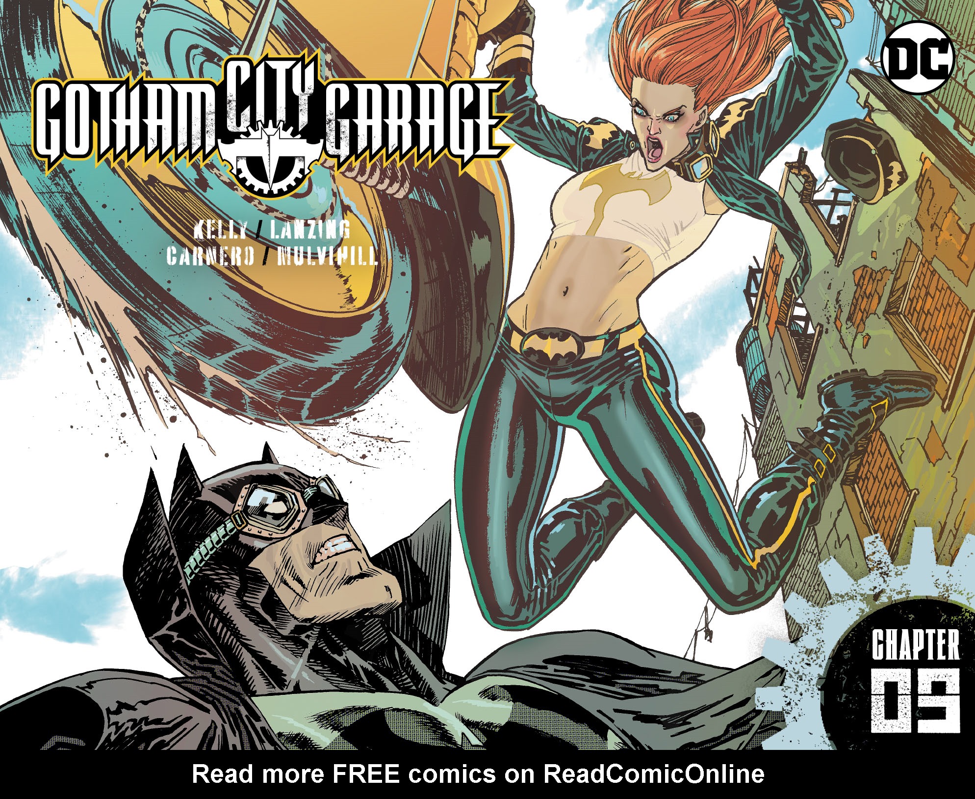 Read online Gotham City Garage comic -  Issue #9 - 1