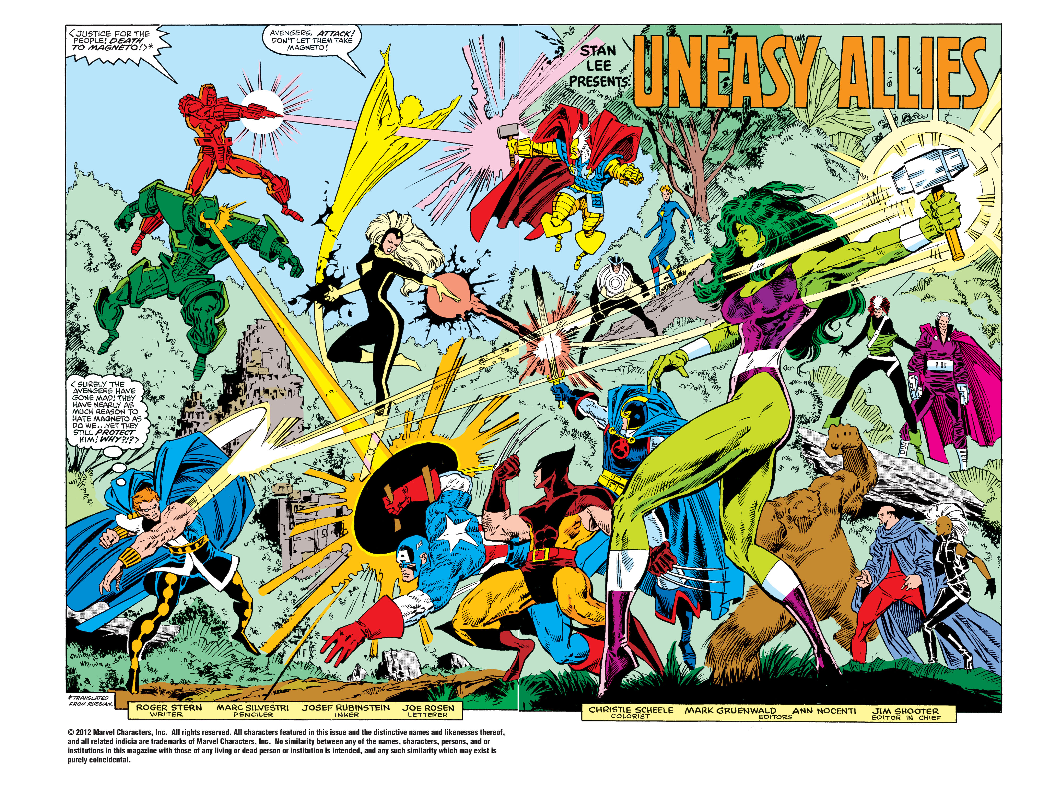 Read online The X-Men vs. the Avengers comic -  Issue #2 - 3