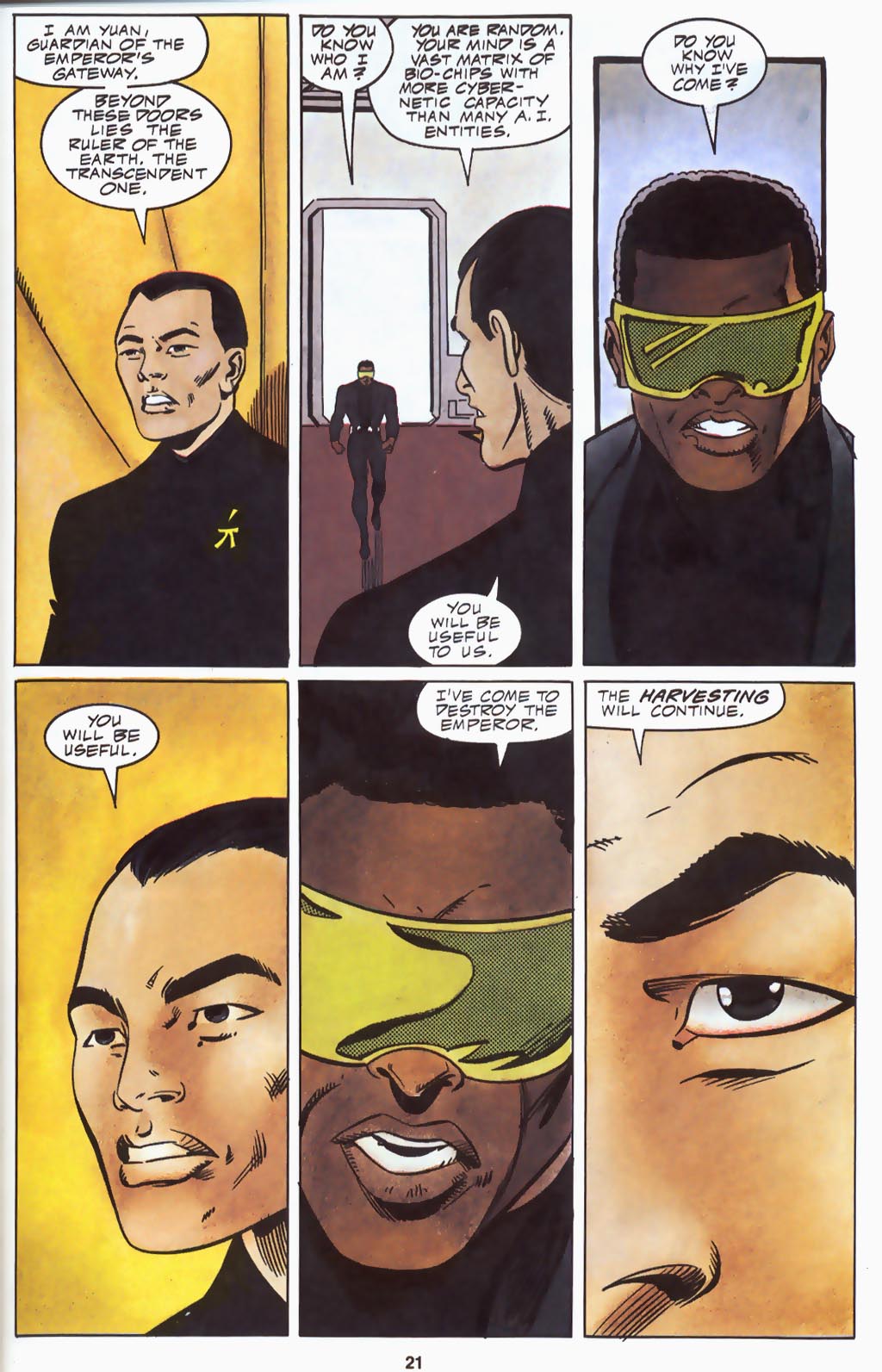 Read online Strikeforce: Morituri Electric Undertow comic -  Issue #4 - 22