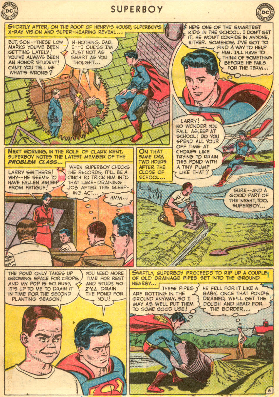 Read online Superboy (1949) comic -  Issue #15 - 20