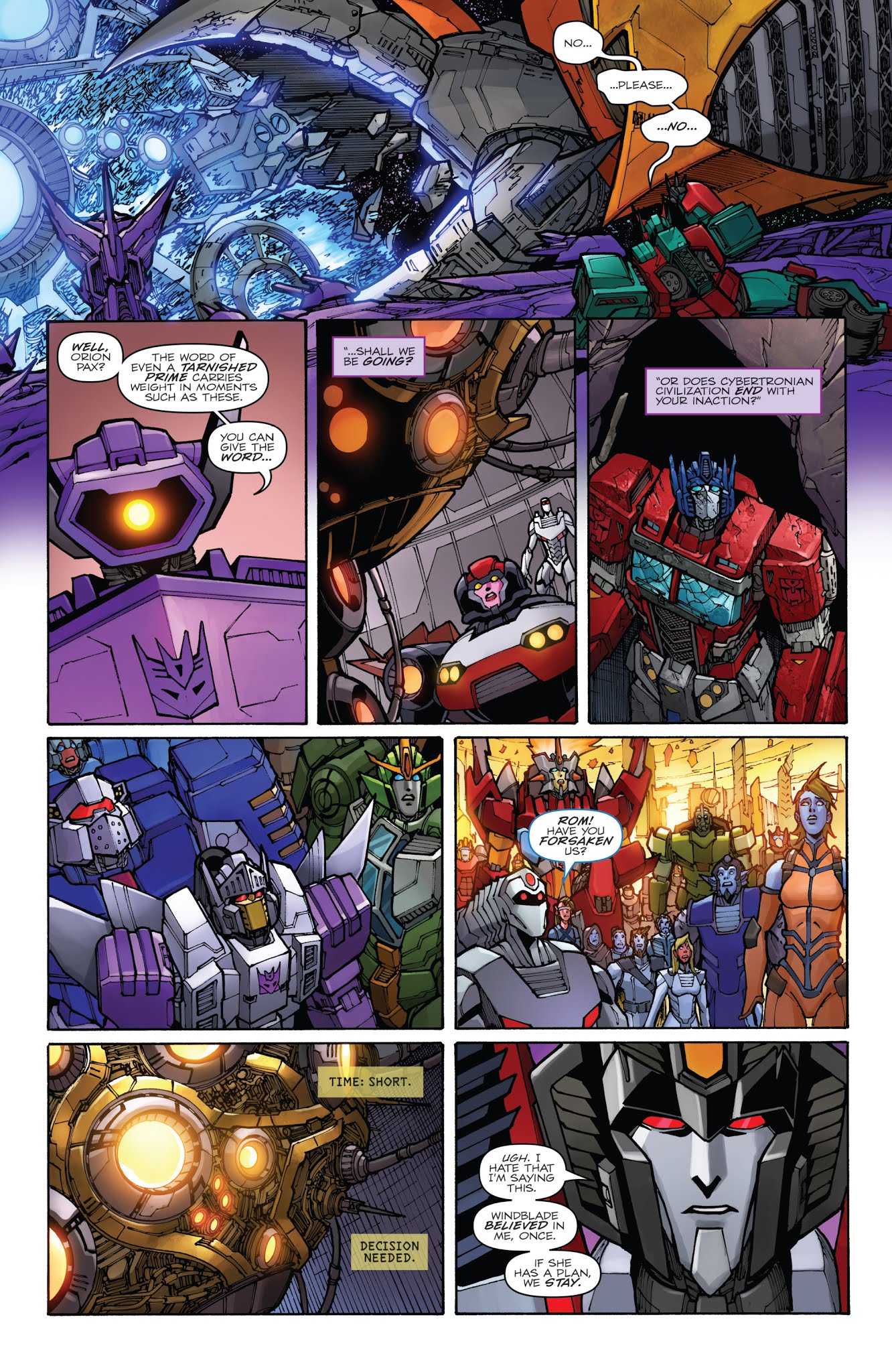 Read online Transformers: Unicron comic -  Issue #3 - 23