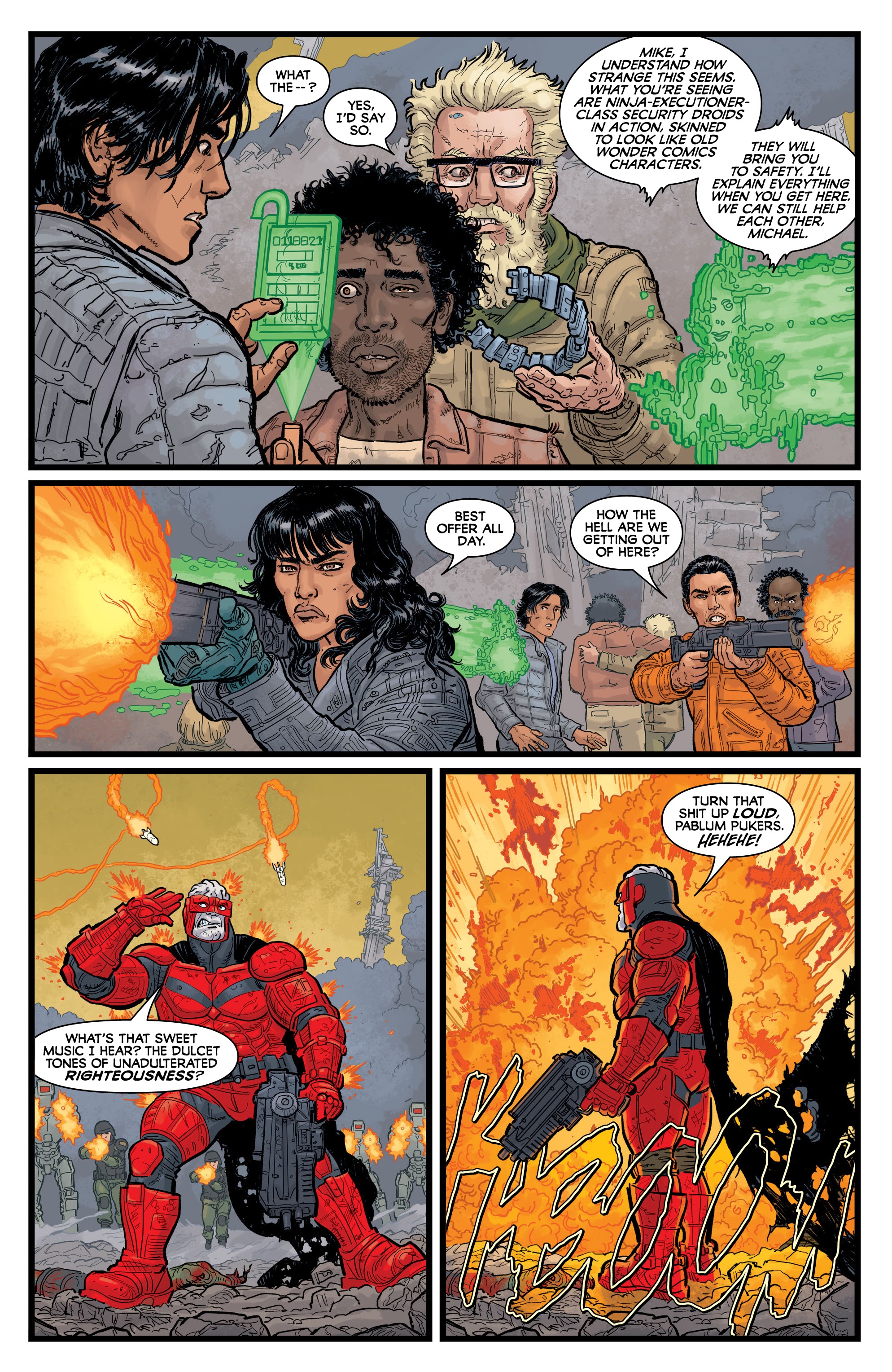 Read online Post Americana comic -  Issue #4 - 21
