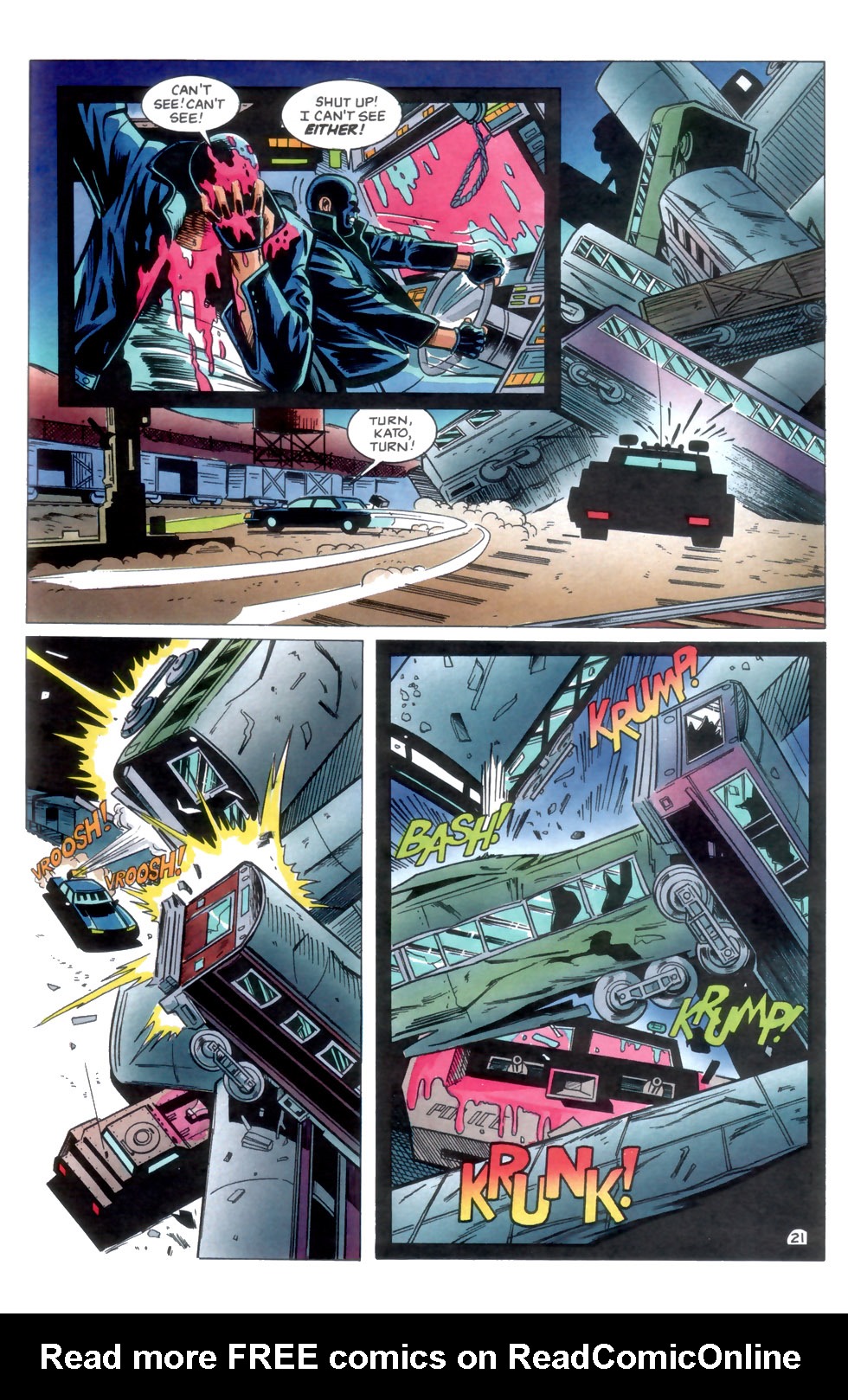 Read online The Green Hornet (1991) comic -  Issue #8 - 22