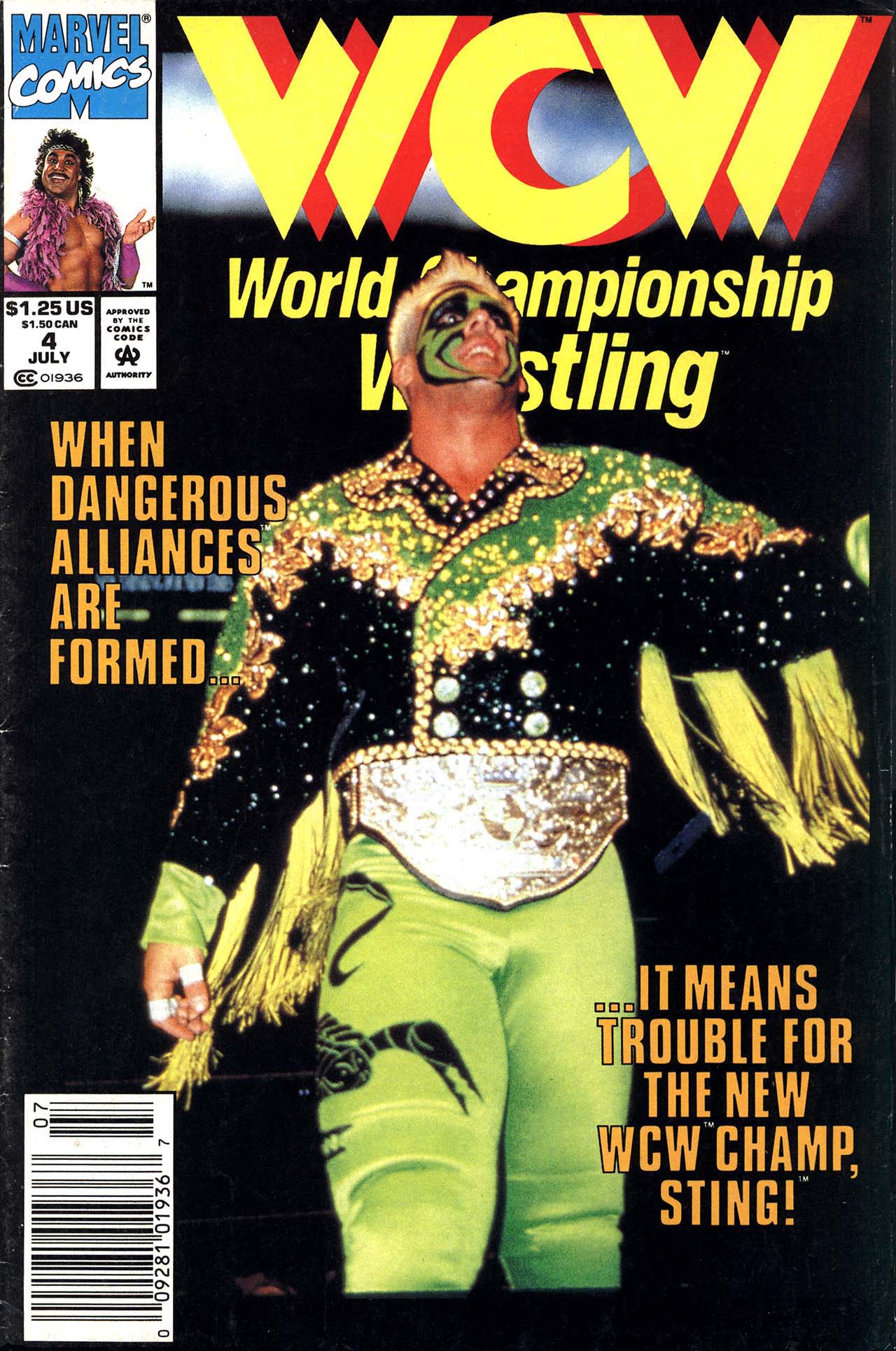 Read online WCW World Championship Wrestling comic -  Issue #4 - 1