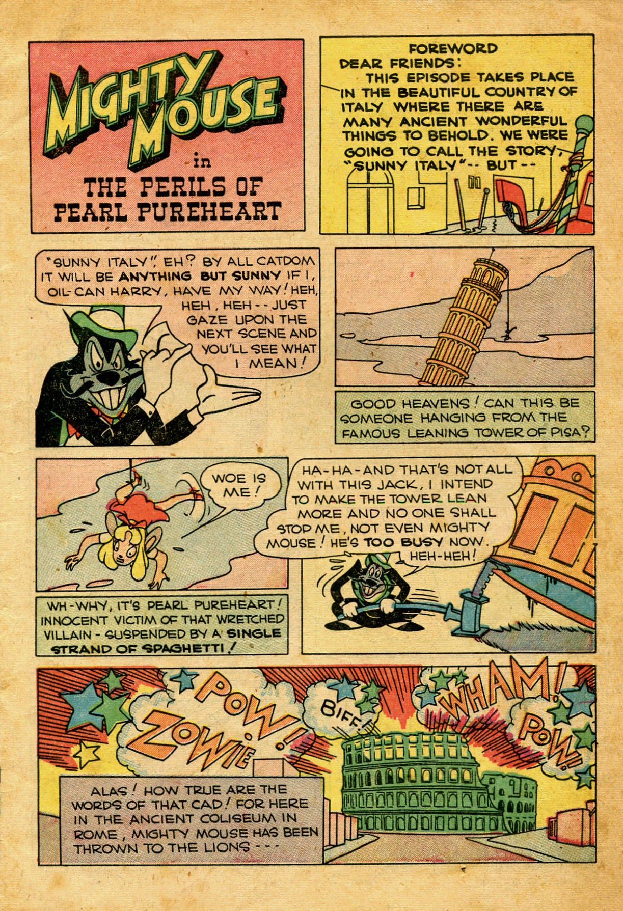Read online Paul Terry's Mighty Mouse Comics comic -  Issue #19 - 3