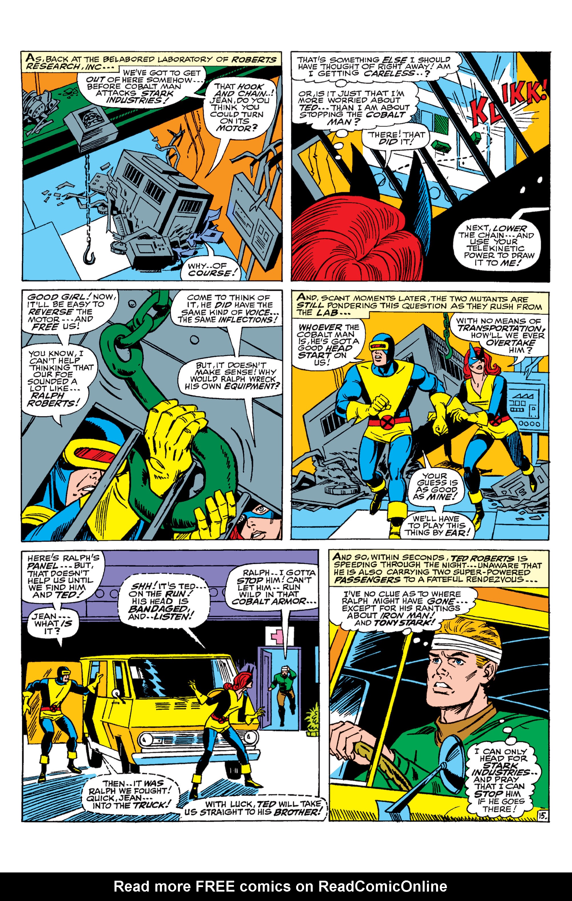 Read online Uncanny X-Men (1963) comic -  Issue #31 - 16
