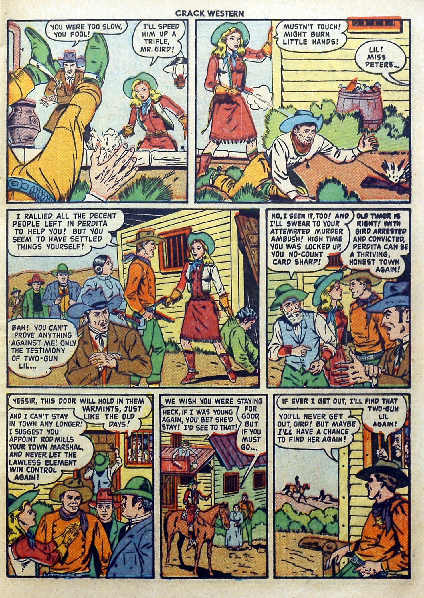 Read online Crack Western comic -  Issue #64 - 17