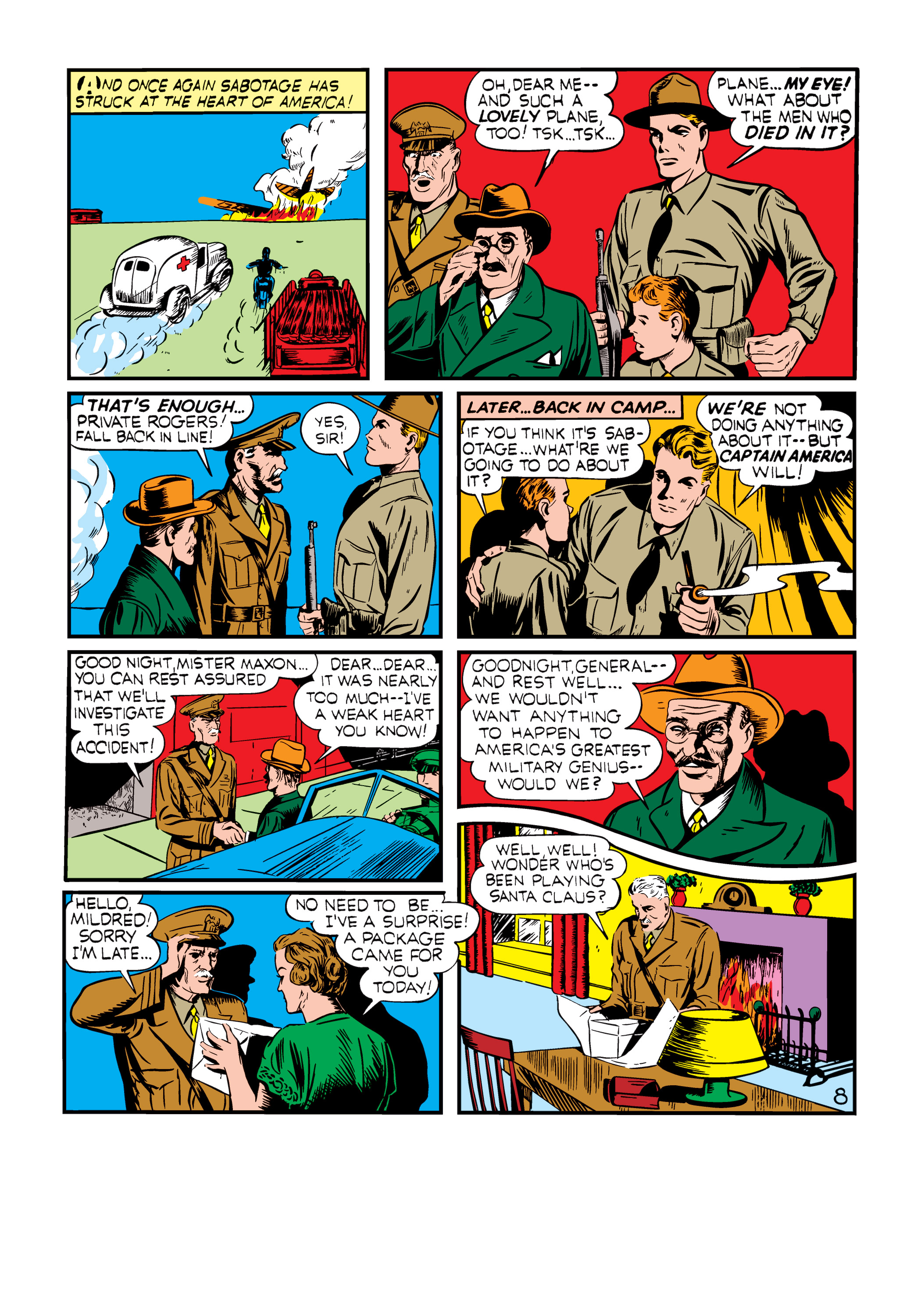 Read online Marvel Masterworks: Golden Age Captain America comic -  Issue # TPB 1 (Part 1) - 52