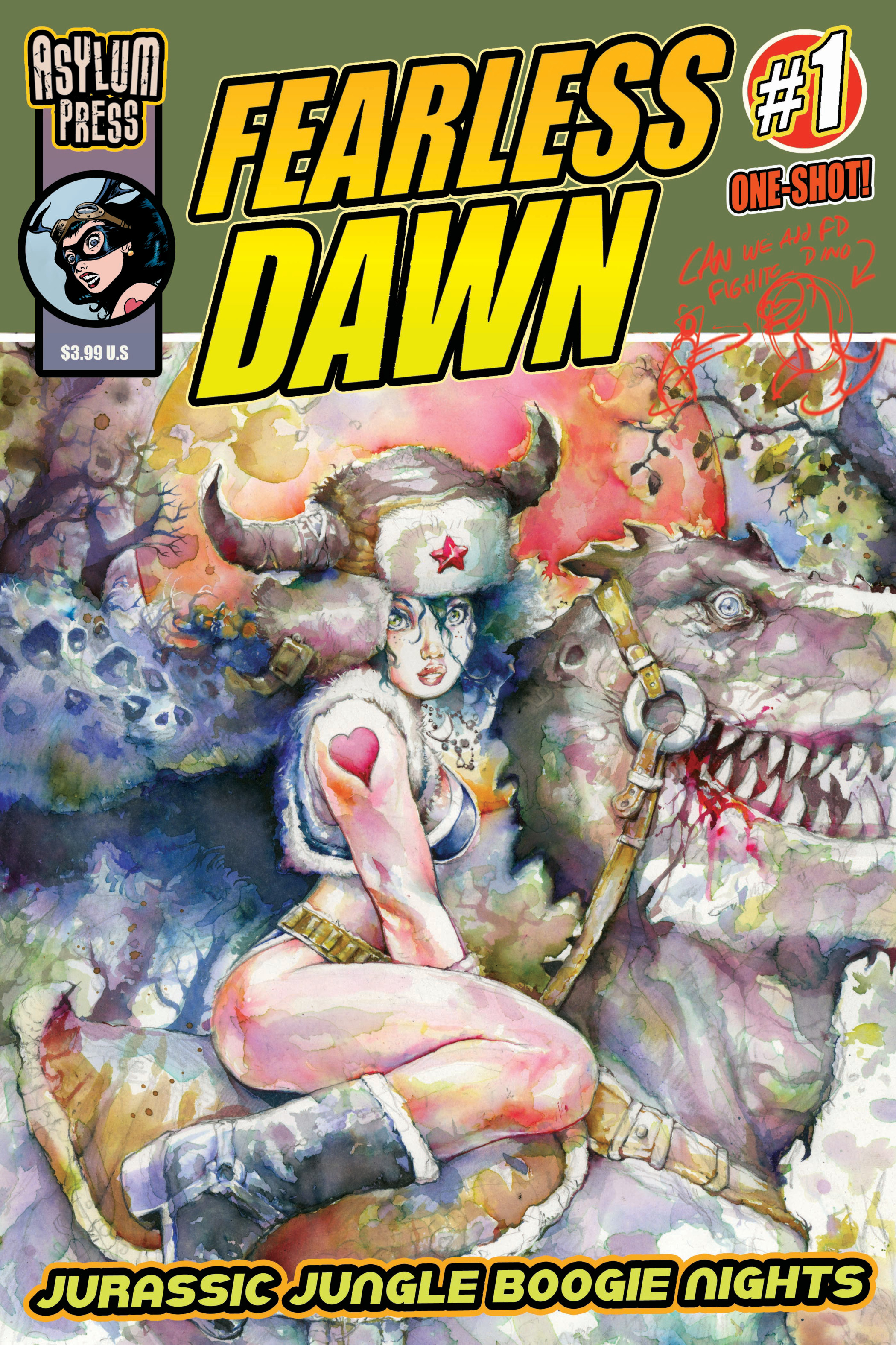 Read online Free Comic Book Day 2015 comic -  Issue # Fearless Dawn Sampler - 21