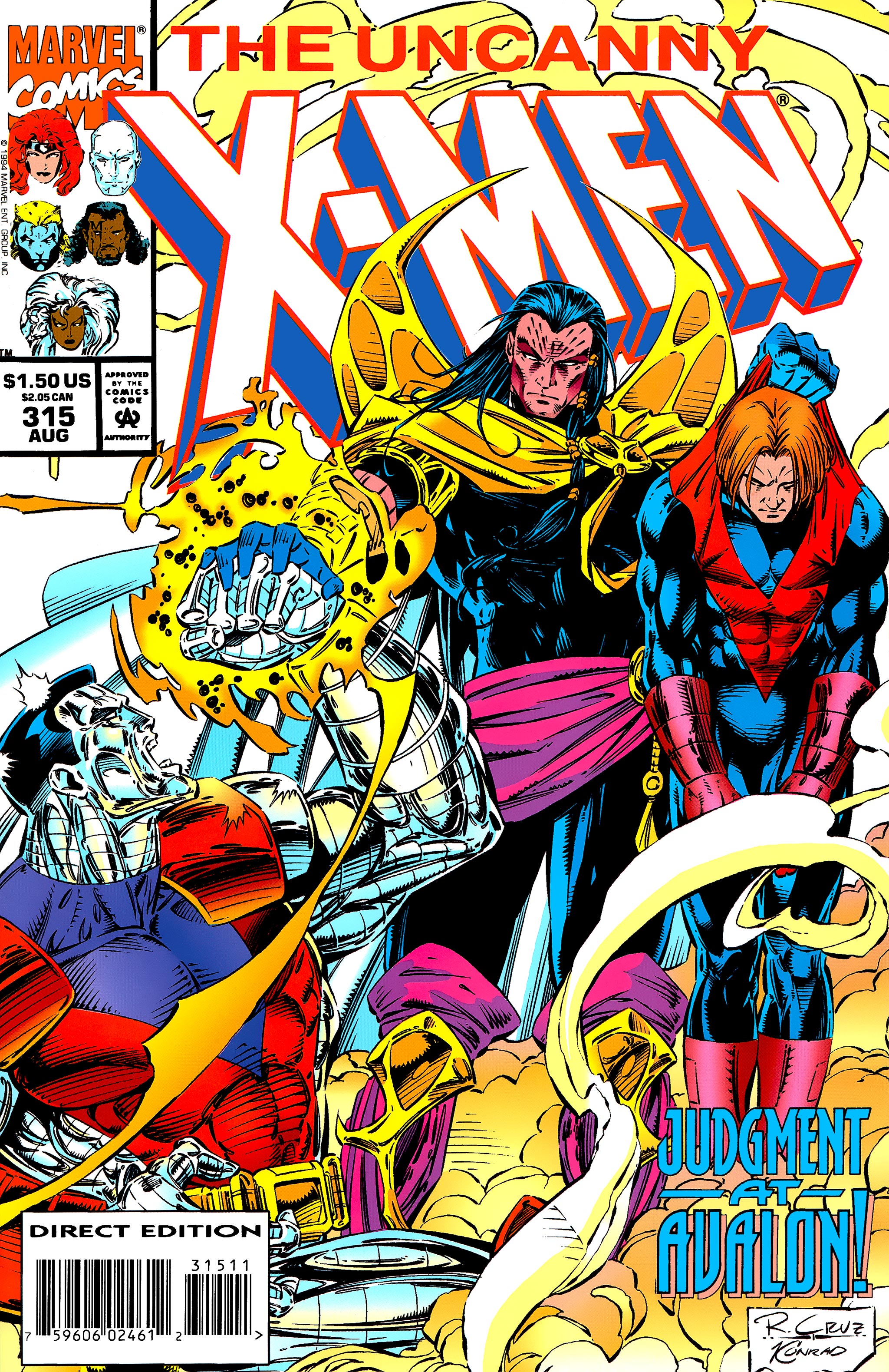 Read online Uncanny X-Men (1963) comic -  Issue #315 - 1