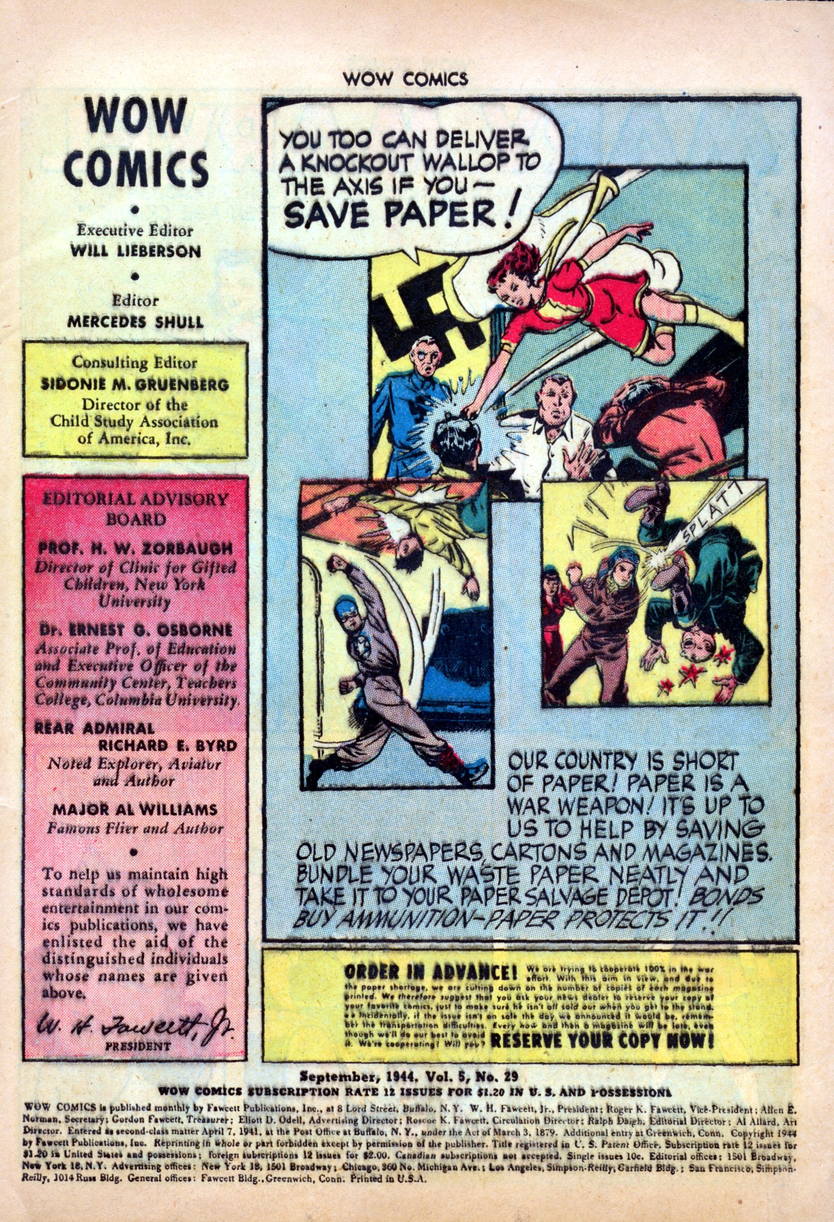 Read online Wow Comics comic -  Issue #29 - 3