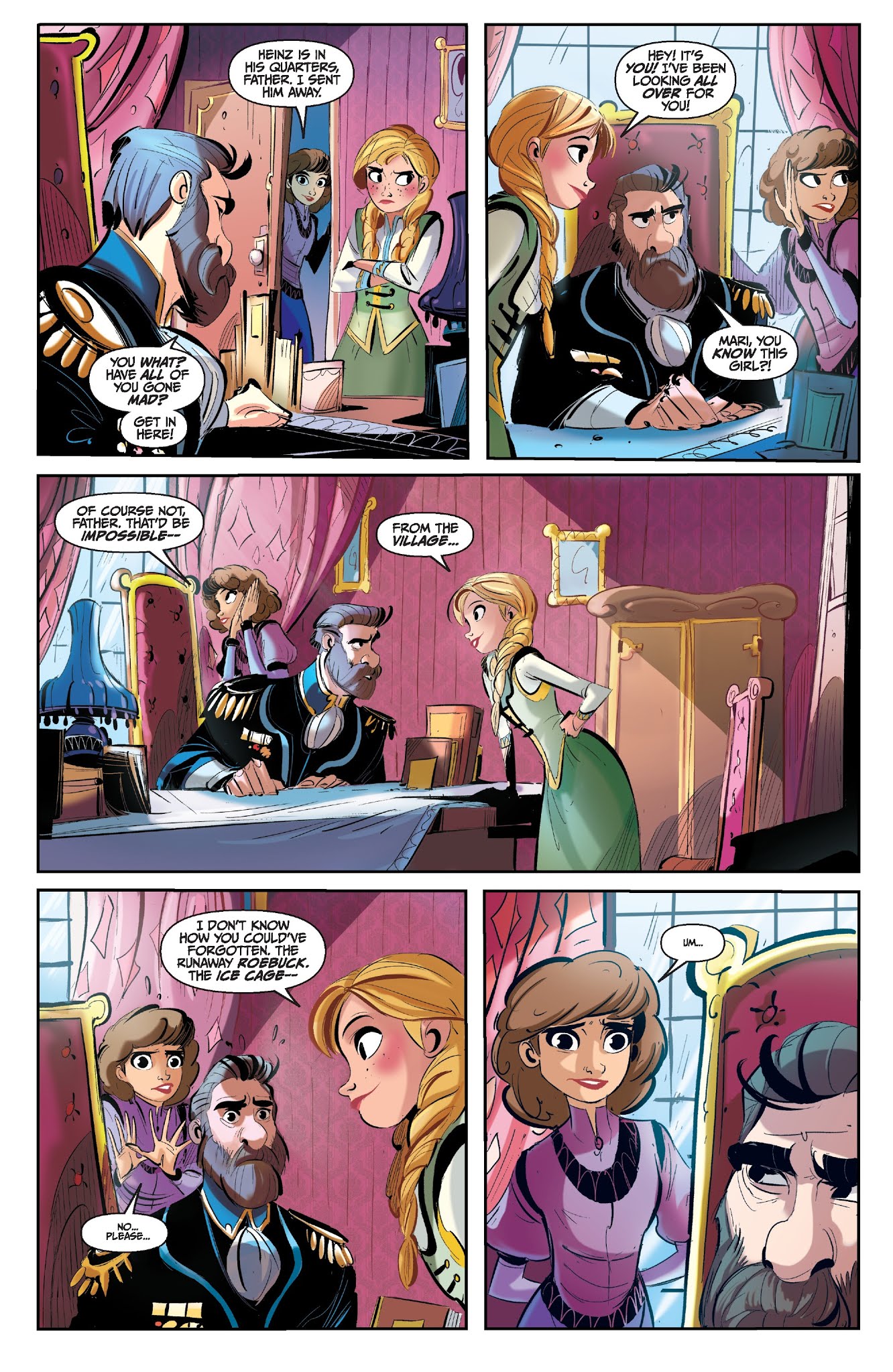 Read online Disney Frozen: Breaking Boundaries comic -  Issue #1 - 16