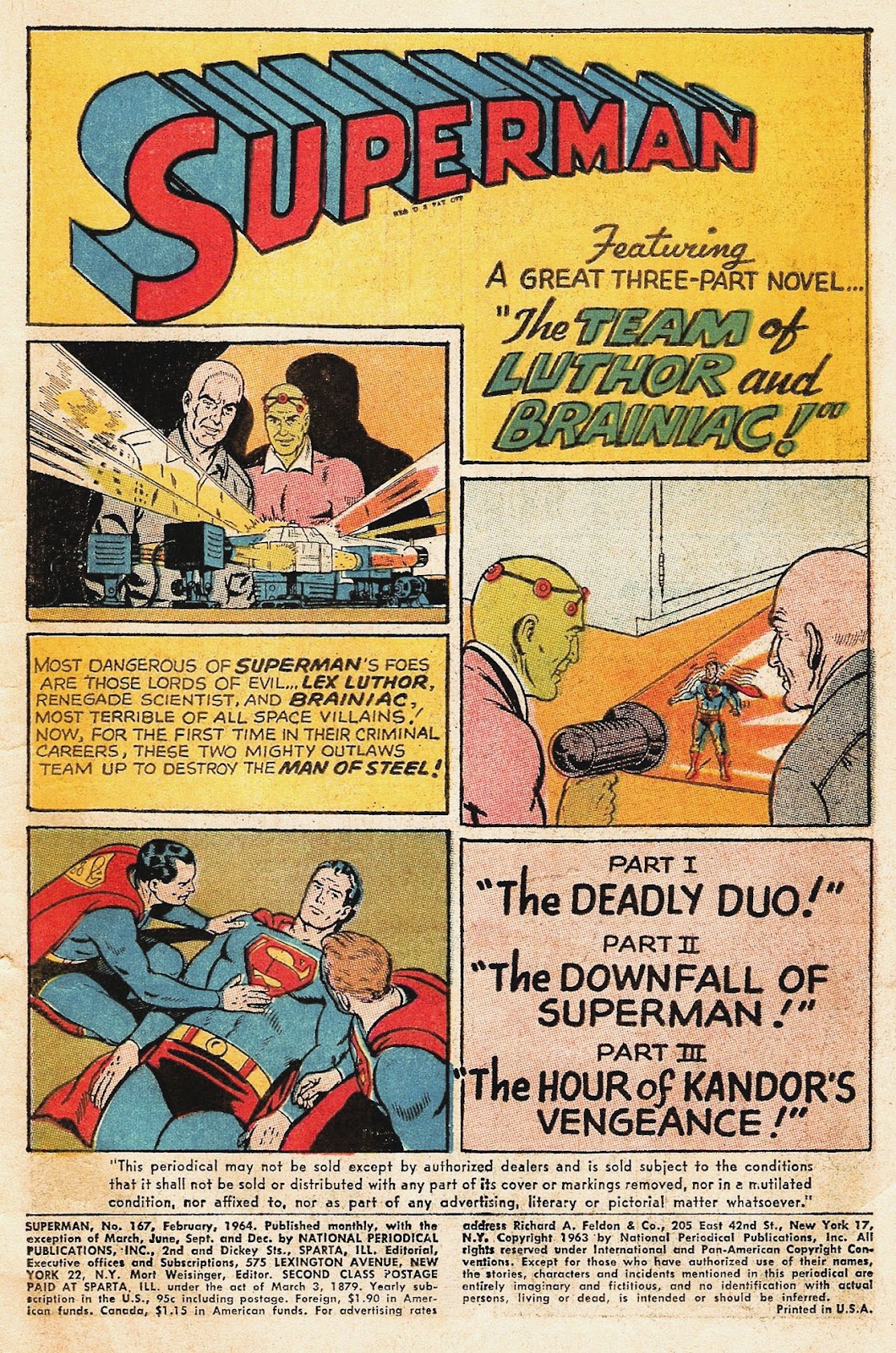 Superman (1939) issue 167 - Page 3