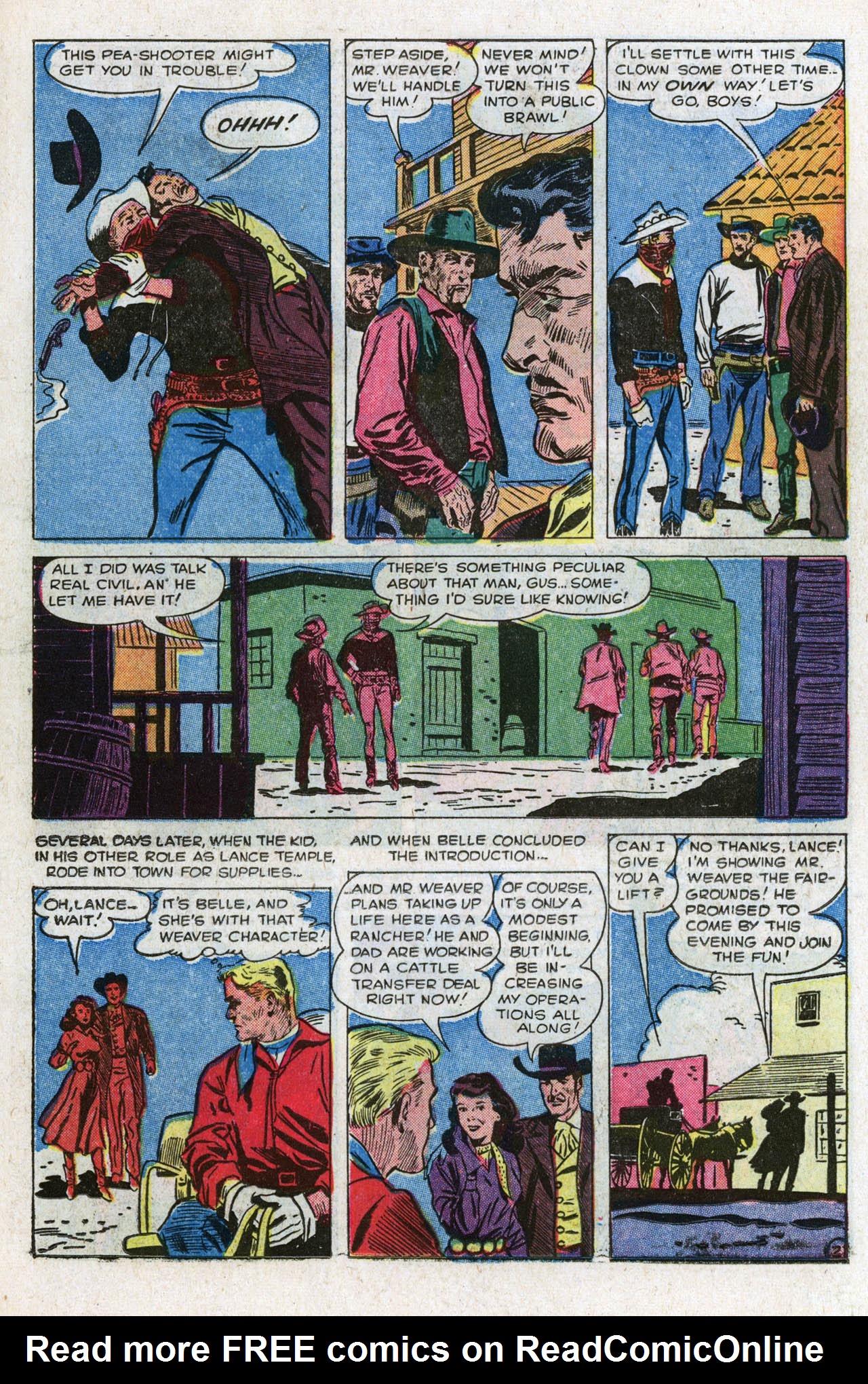 Read online The Outlaw Kid (1954) comic -  Issue #11 - 11