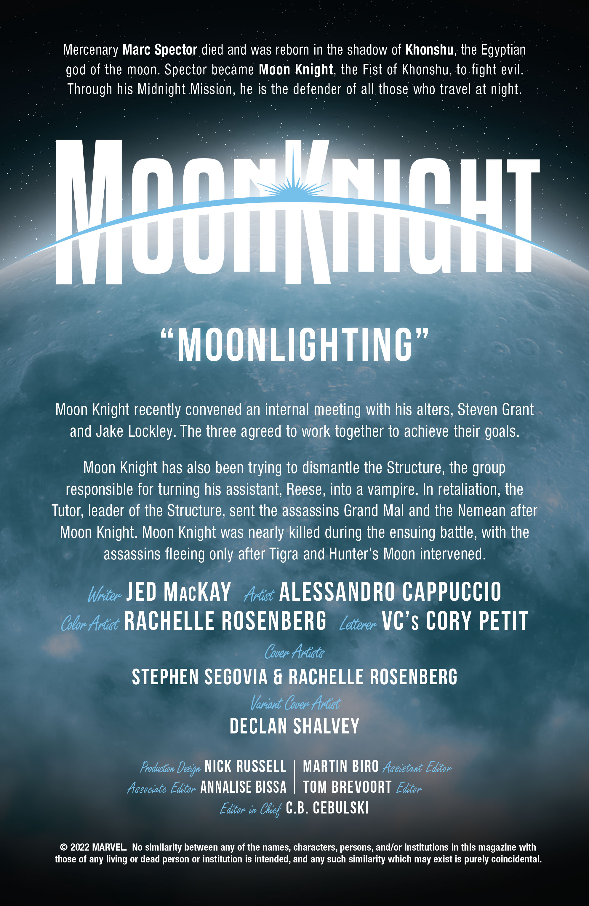 Read online Moon Knight (2021) comic -  Issue #15 - 2
