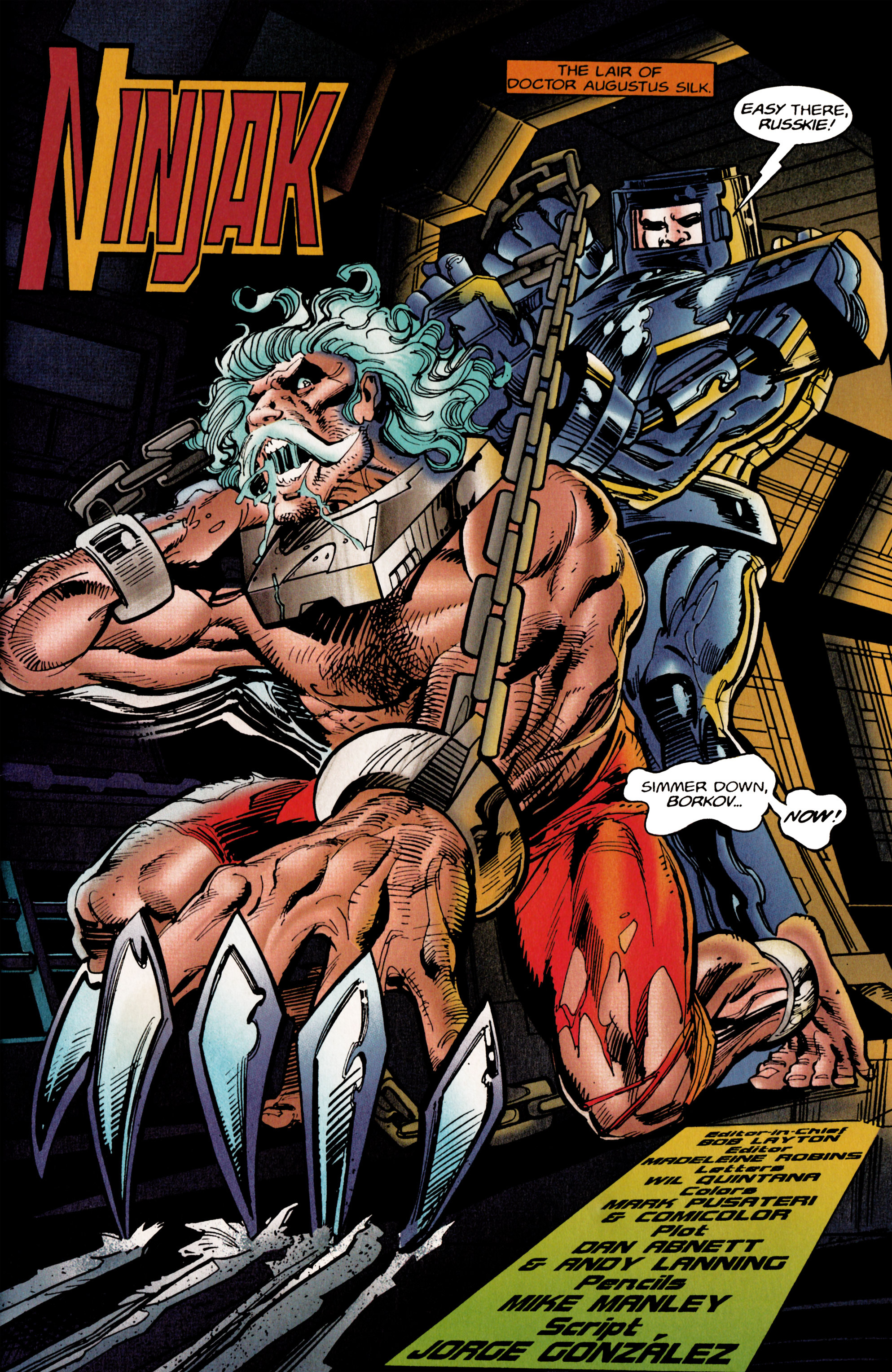 Read online Ninjak (1994) comic -  Issue #21 - 3