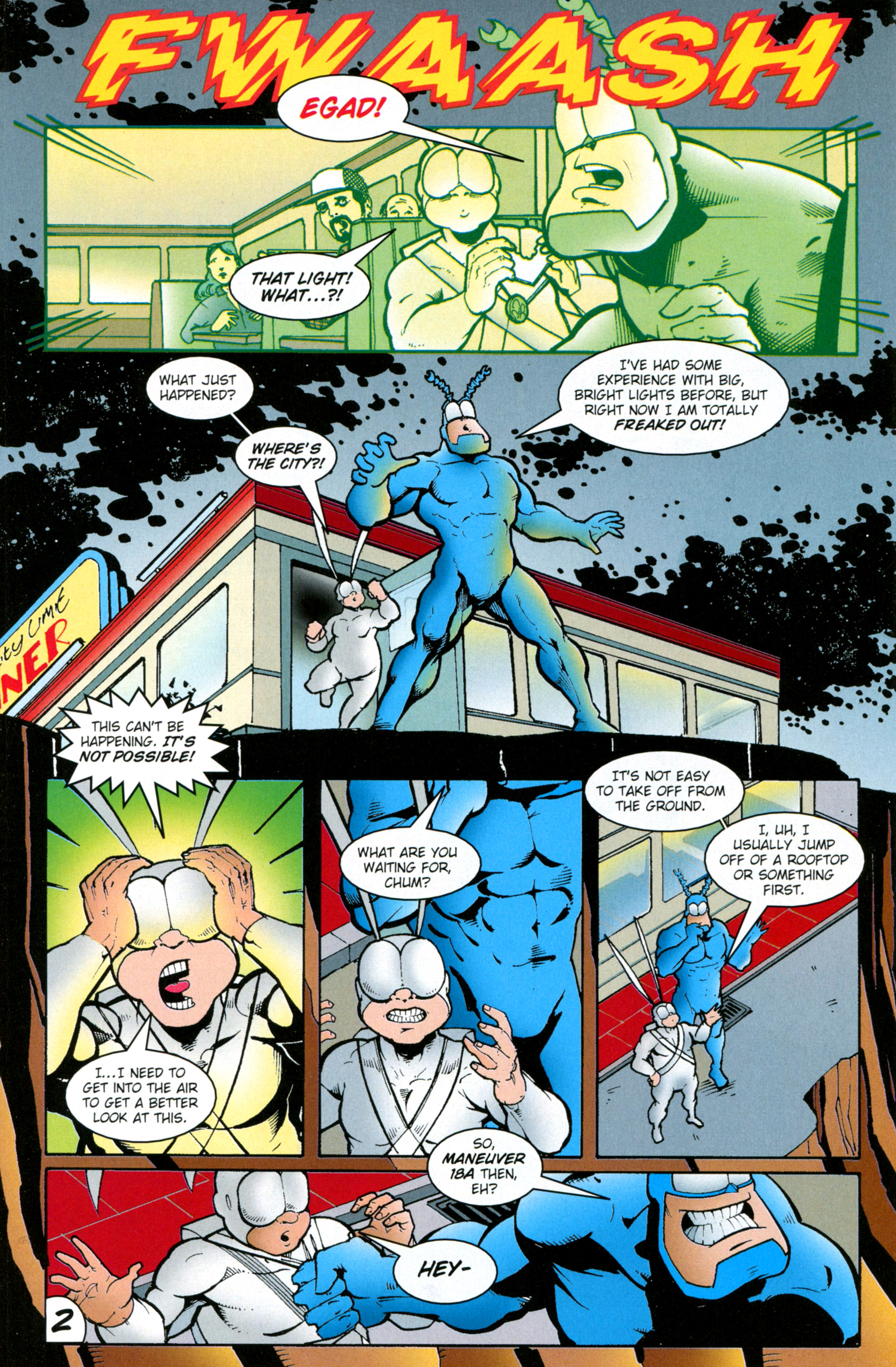 Read online Free Comic Book Day 2014 comic -  Issue # The Tick - 4