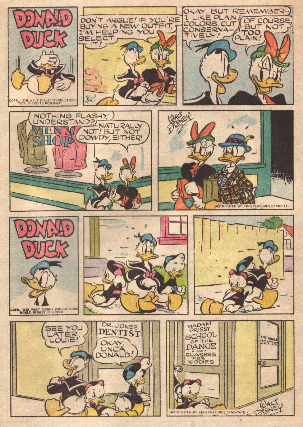 Read online Walt Disney's Comics and Stories comic -  Issue #162 - 49