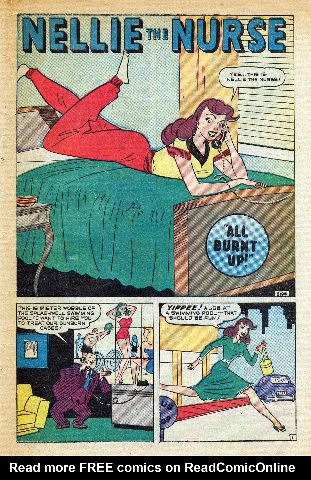 Read online Nellie The Nurse (1945) comic -  Issue #20 - 43