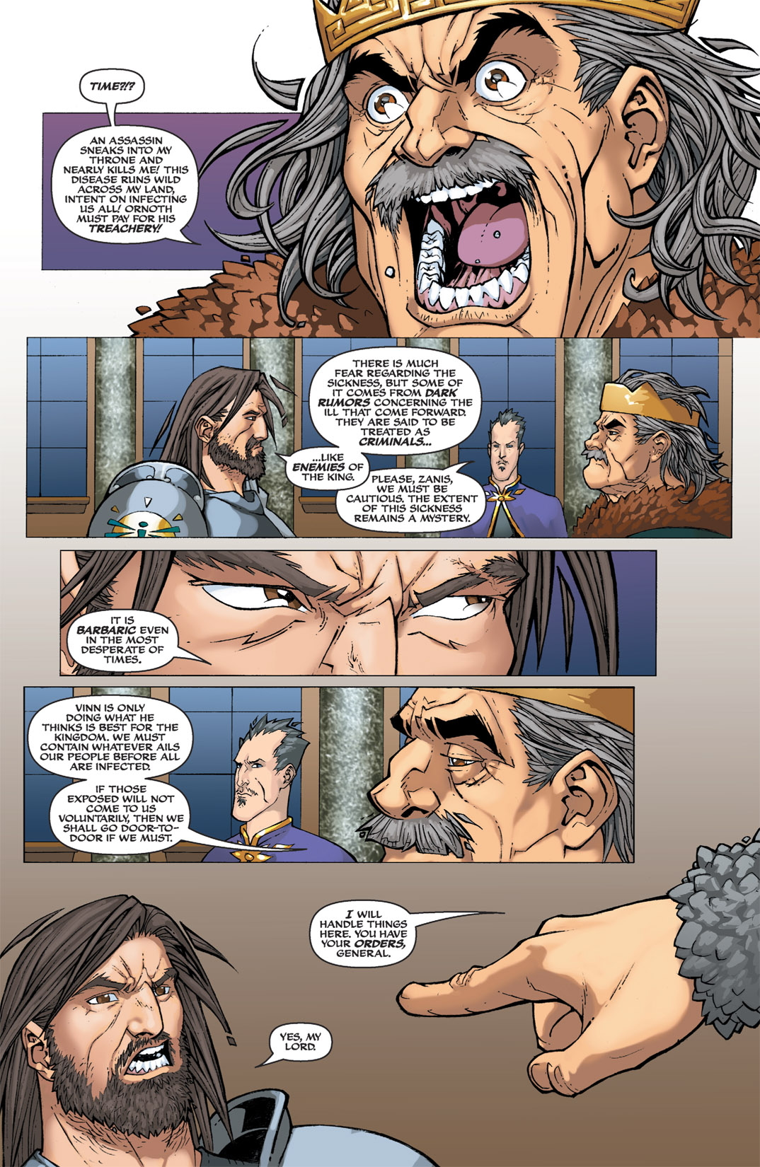 Read online Michael Turner's Soulfire: Dying Of The Light comic -  Issue # _TPB - 64