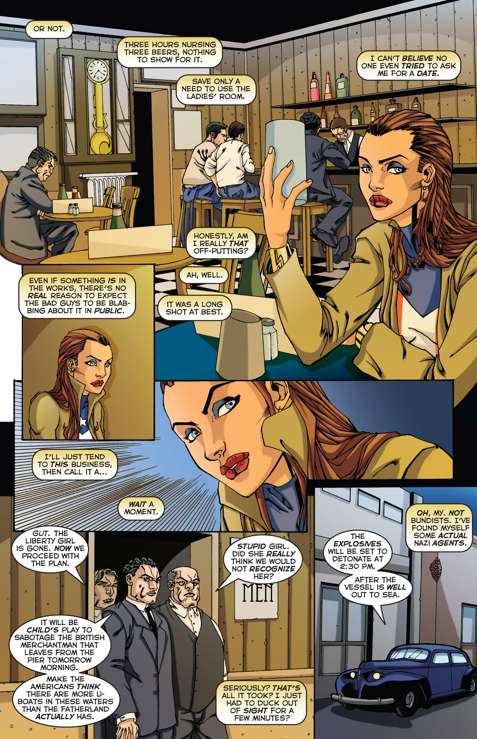 Read online Liberty Comics comic -  Issue #6 - 7