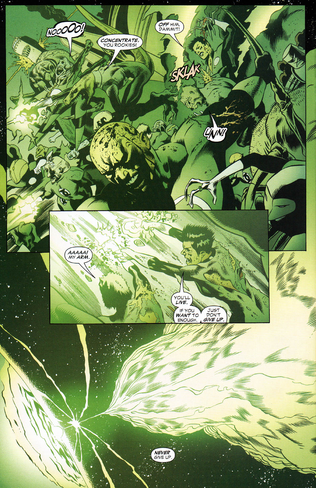 Read online Green Lantern Corps: Recharge comic -  Issue #5 - 13