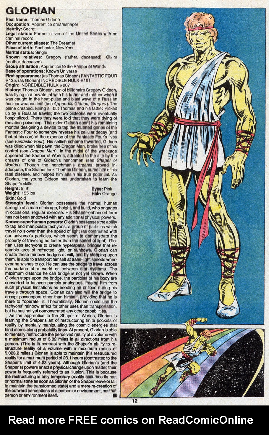 Read online The Official Handbook of the Marvel Universe Deluxe Edition comic -  Issue #5 - 14