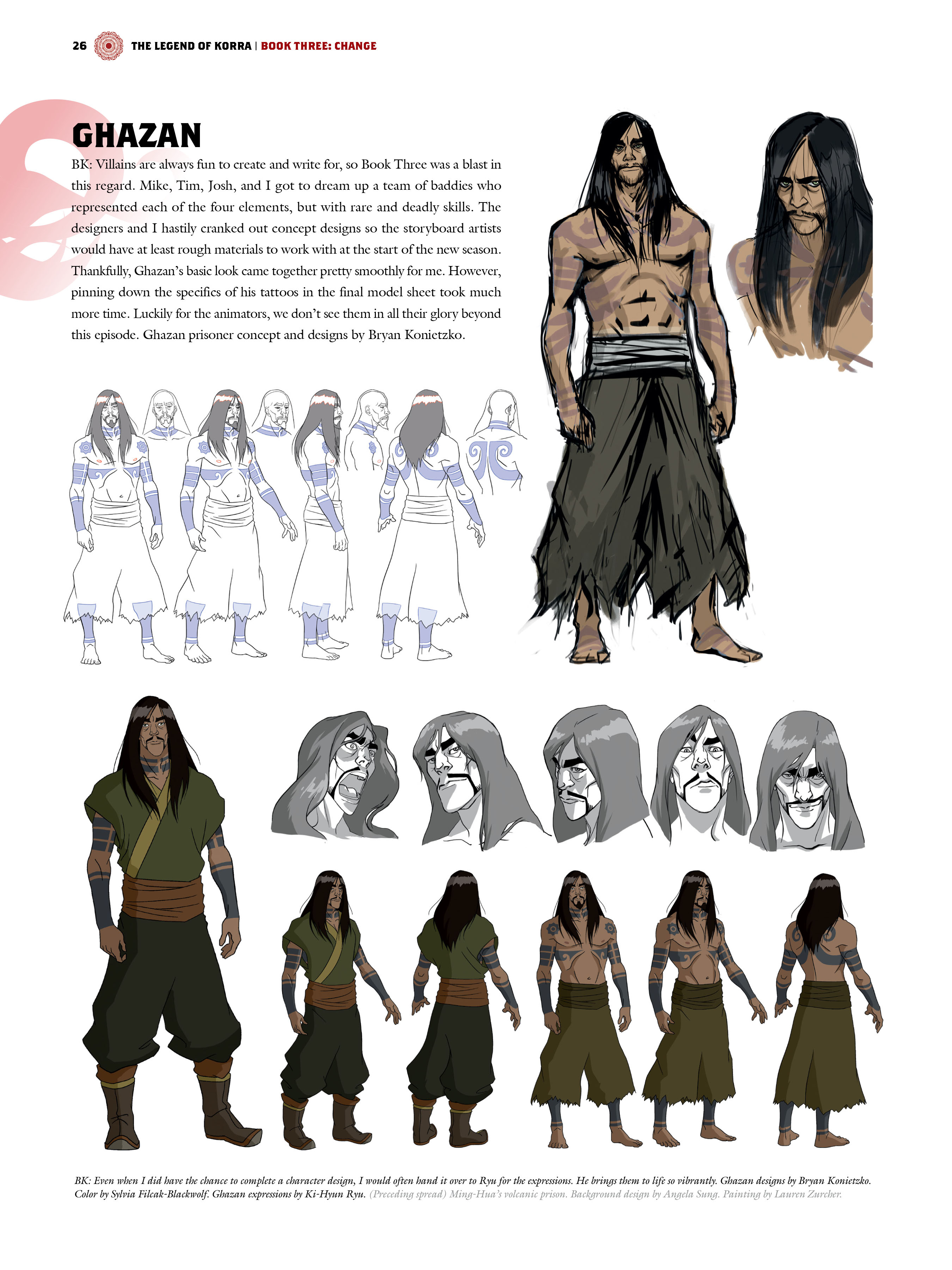 Read online The Legend of Korra: The Art of the Animated Series comic -  Issue # TPB 3 - 27
