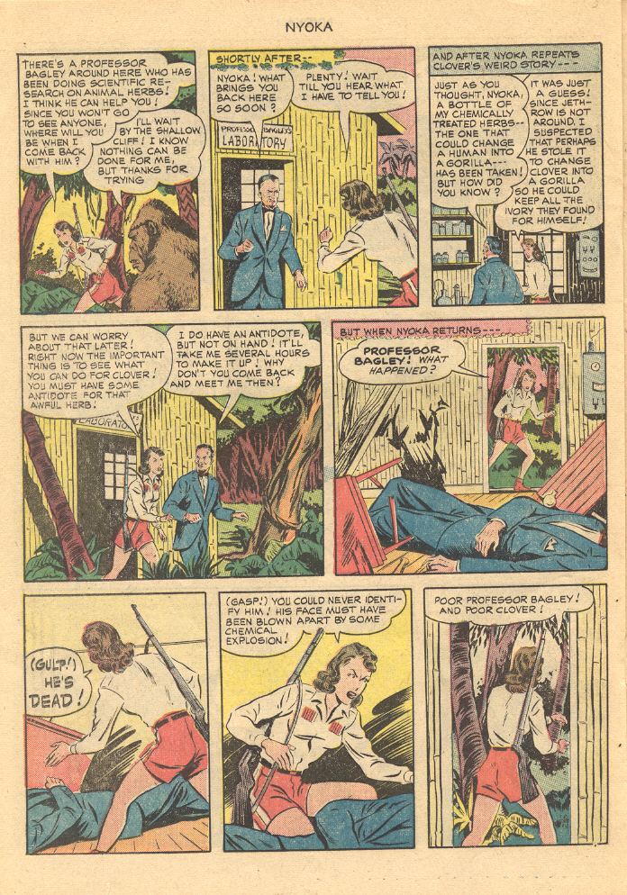 Read online Nyoka the Jungle Girl (1945) comic -  Issue #44 - 20