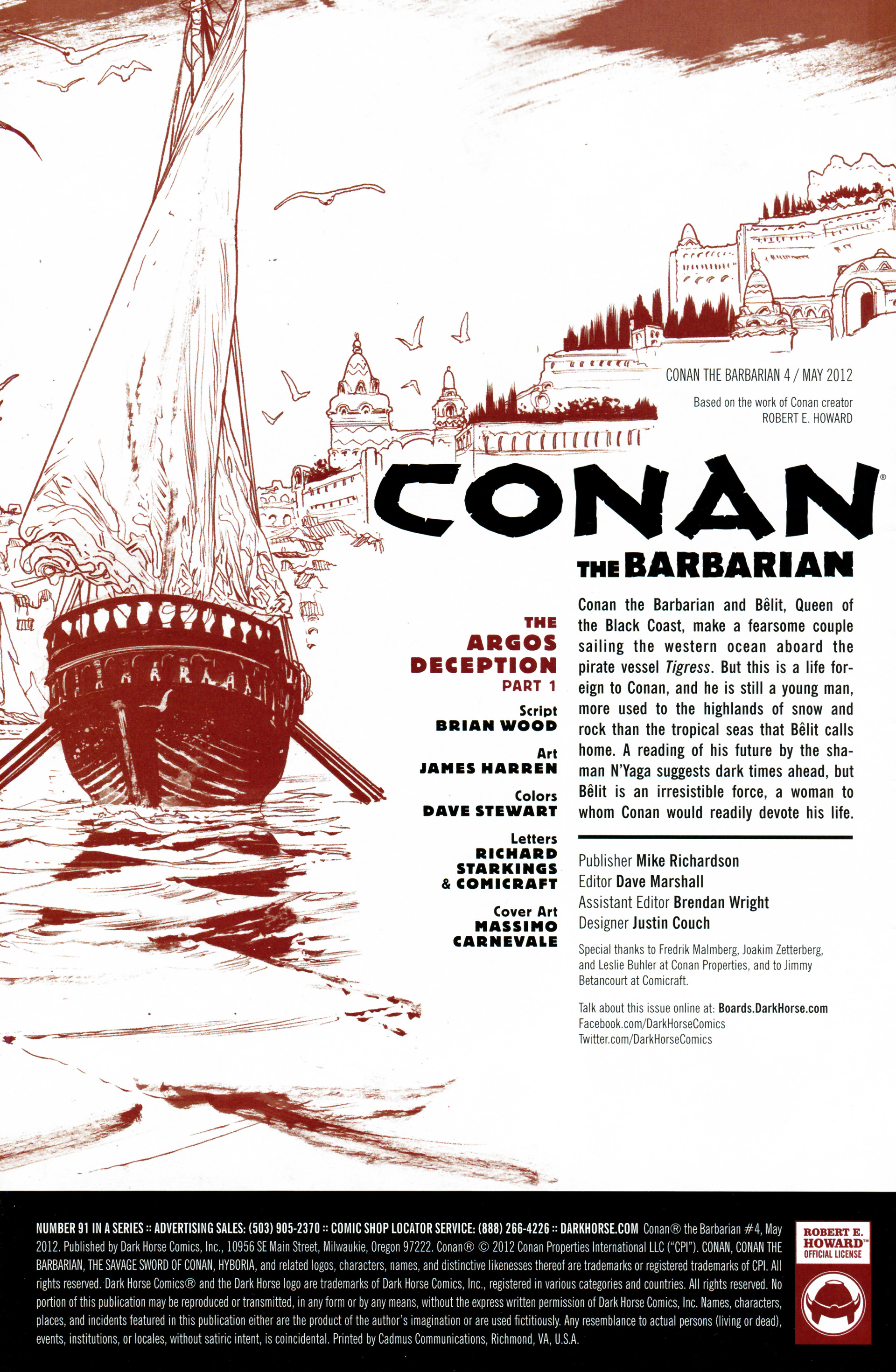 Read online Conan the Barbarian (2012) comic -  Issue #4 - 2