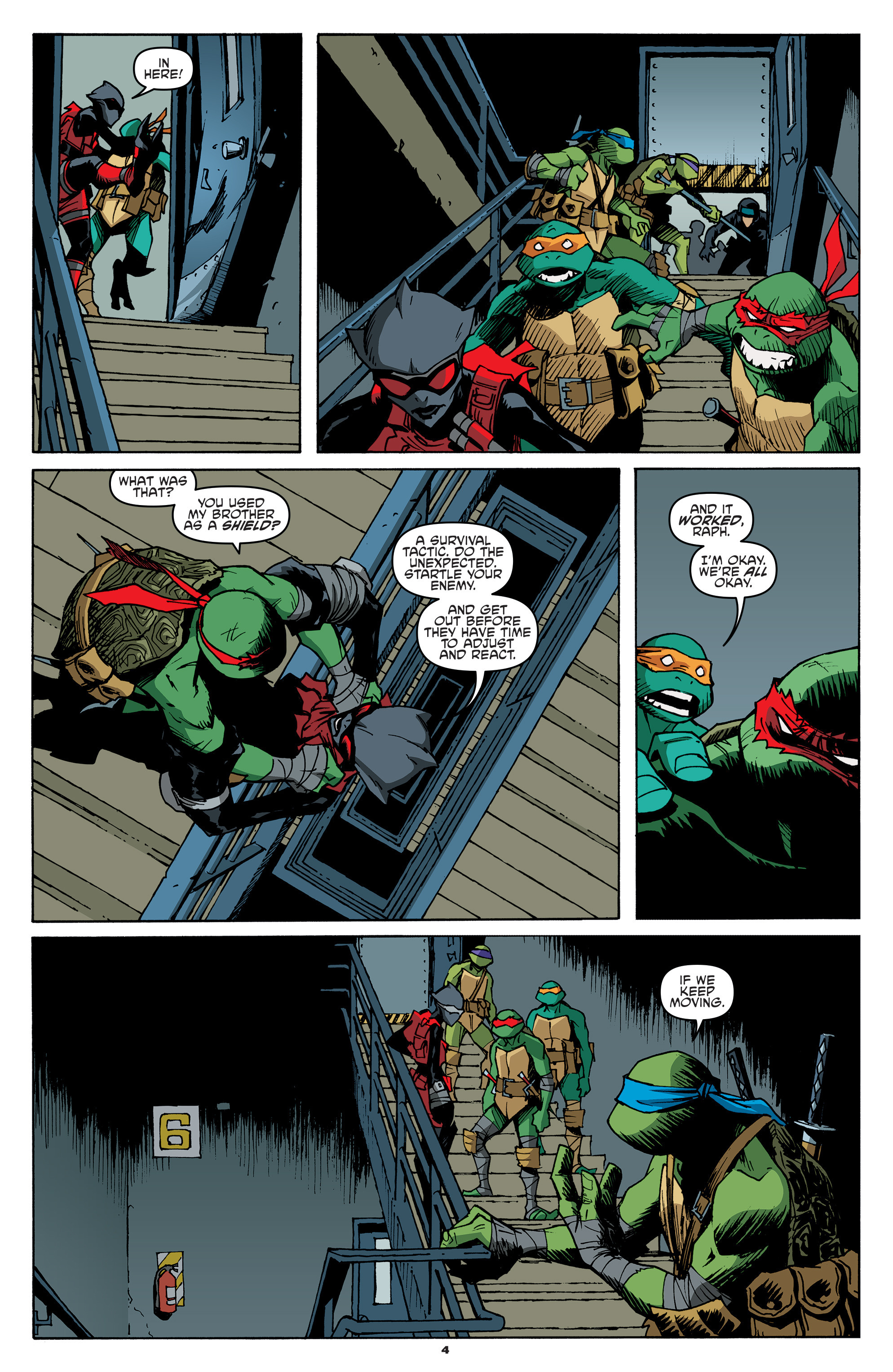 Read online Teenage Mutant Ninja Turtles Universe comic -  Issue #4 - 6
