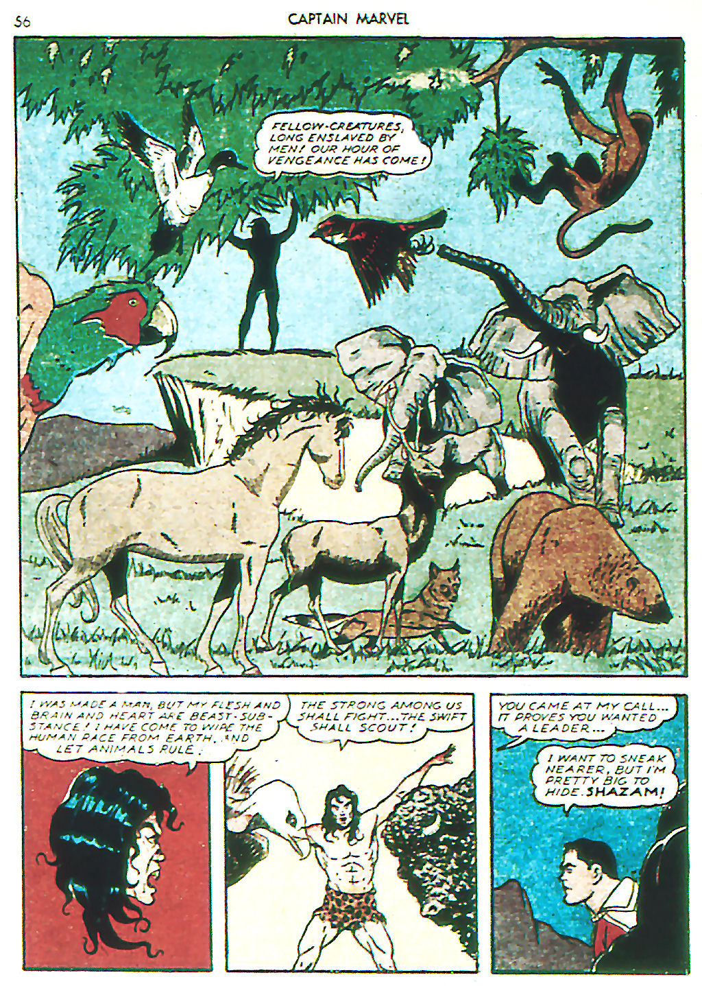 Read online Captain Marvel Adventures comic -  Issue #3 - 59