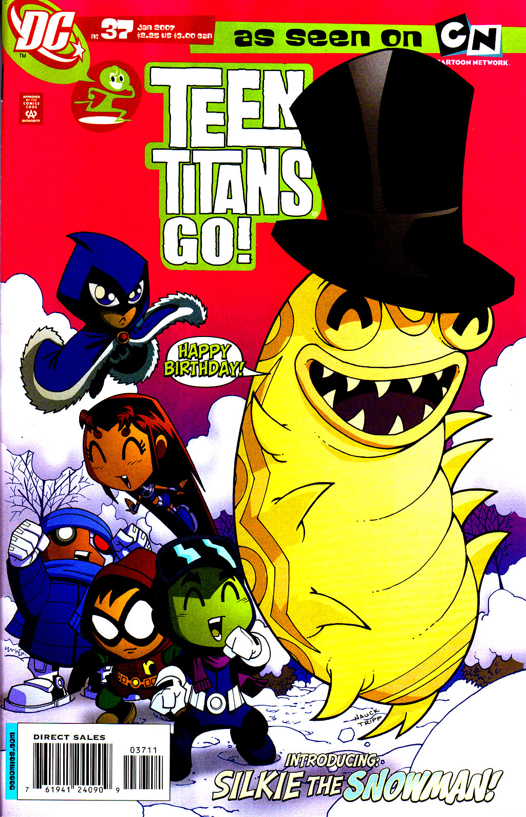 Read online Teen Titans Go! (2003) comic -  Issue #37 - 1