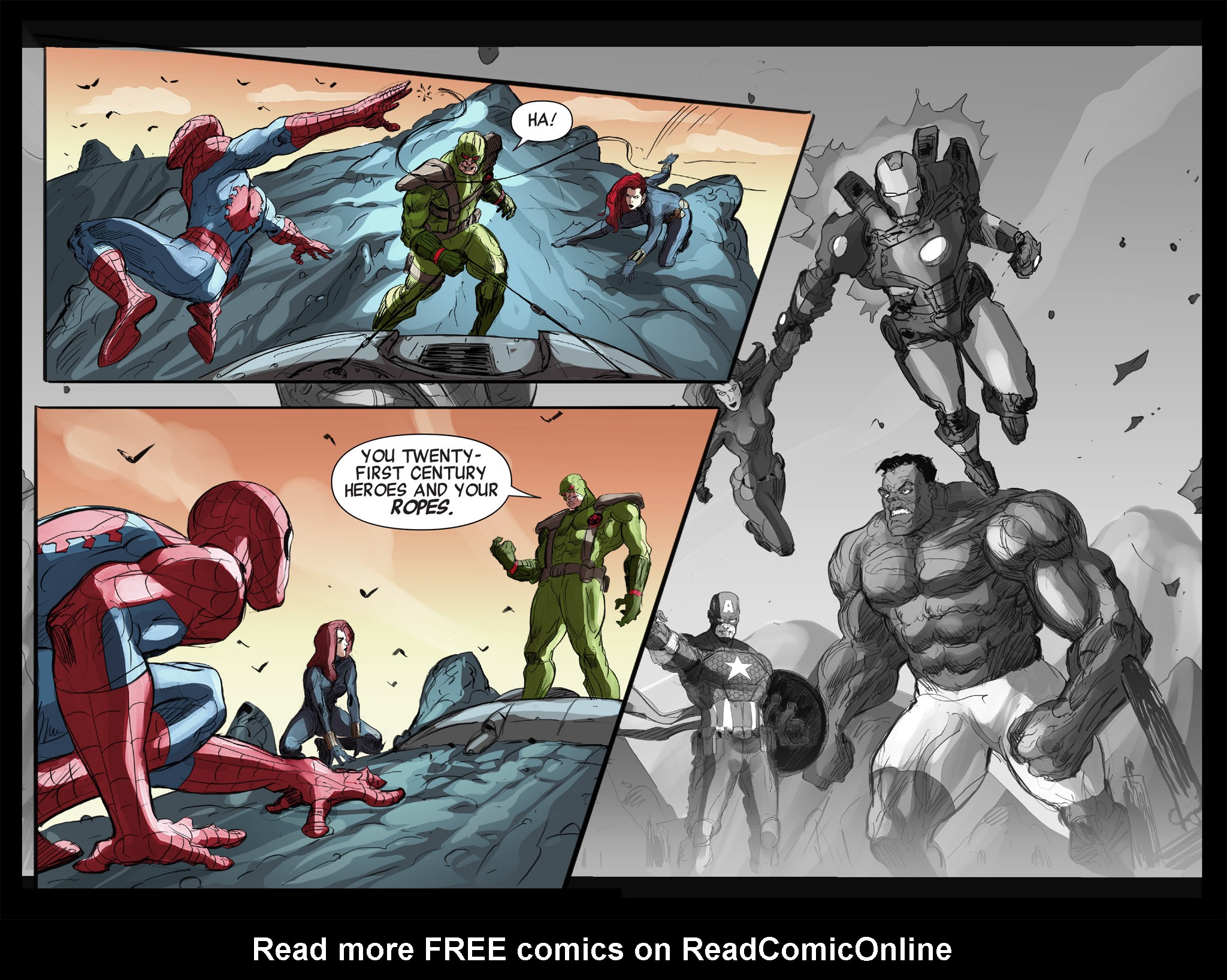 Read online Avengers: Millennium (Infinite Comic) comic -  Issue #6 - 32