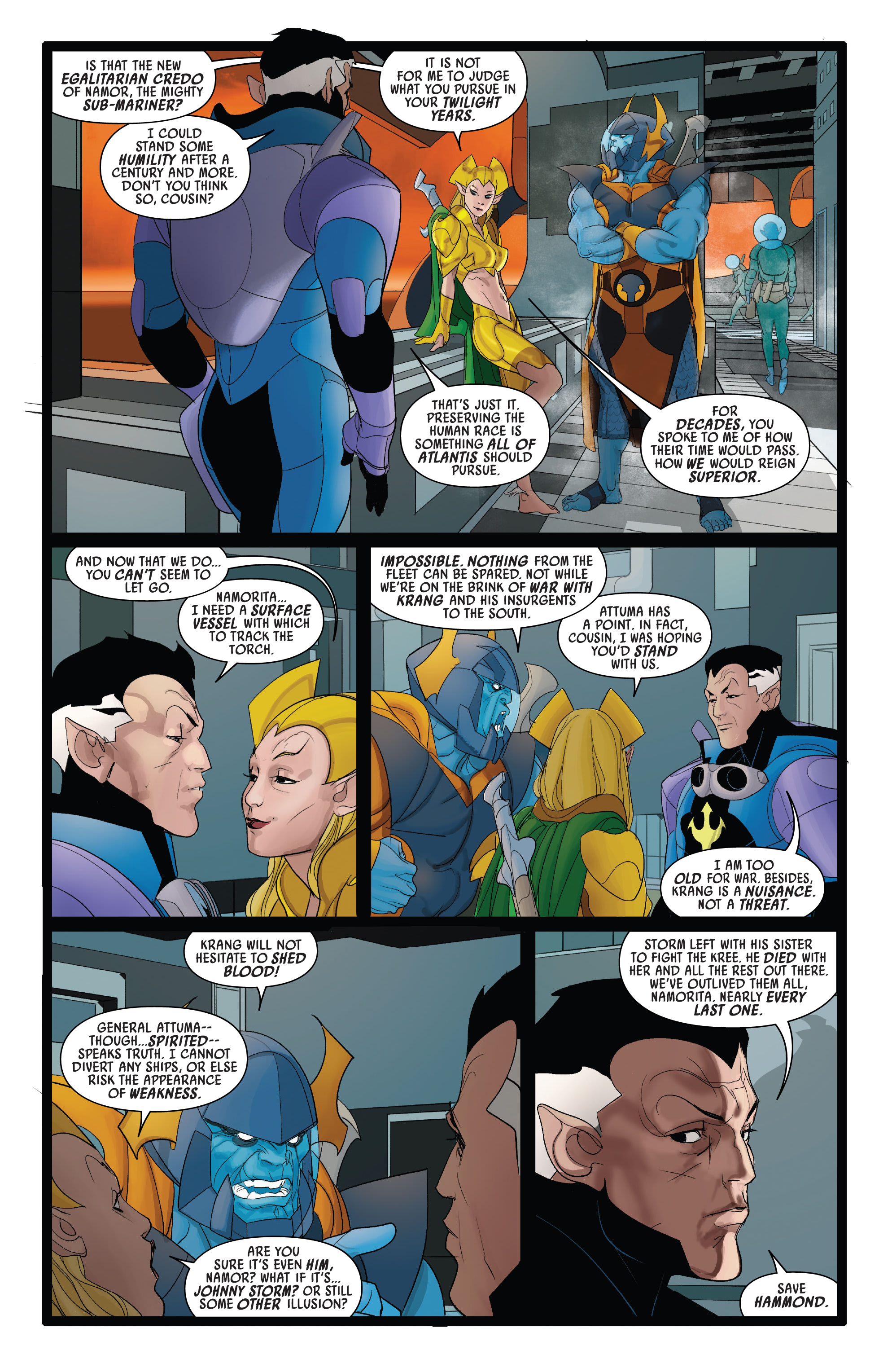 Read online Namor The Sub-Mariner (2022) comic -  Issue #2 - 11