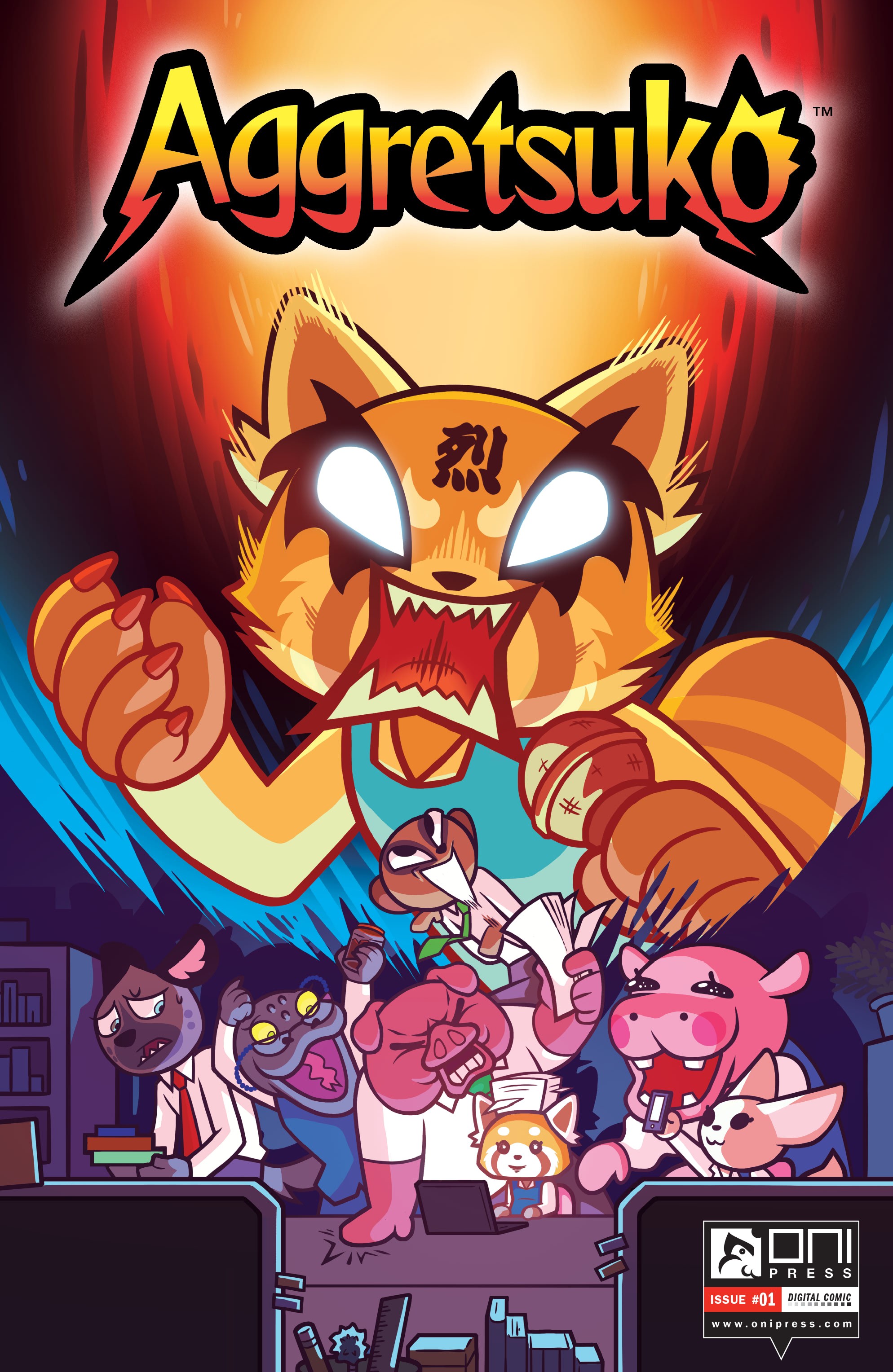 Read online Aggretsuko comic -  Issue #1 - 1