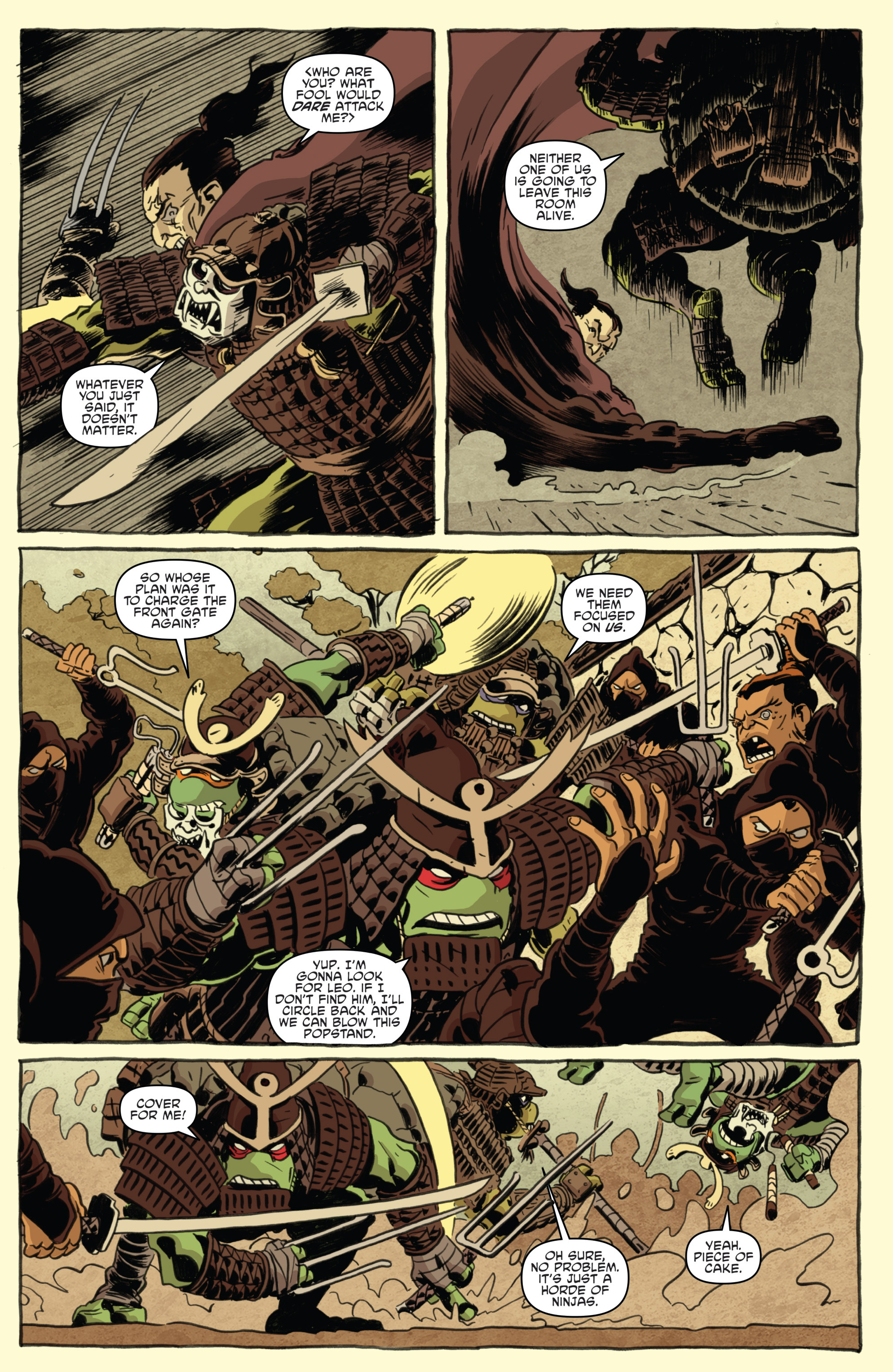 Read online Teenage Mutant Ninja Turtles: Turtles in Time comic -  Issue #2 - 18