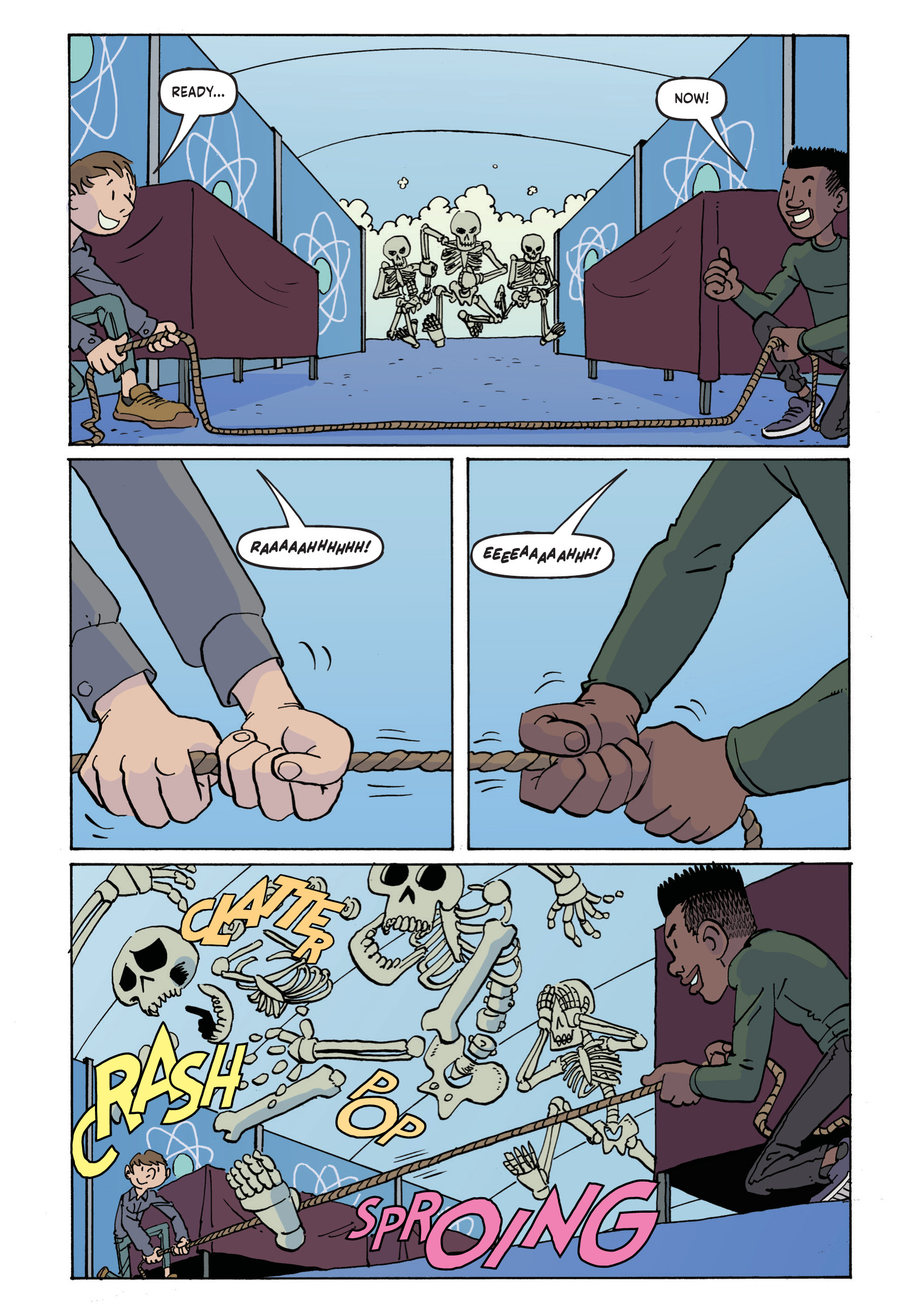 Read online Nancy Drew & the Hardy Boys: The Mystery of the Missing Adults! comic -  Issue # TPB - 77