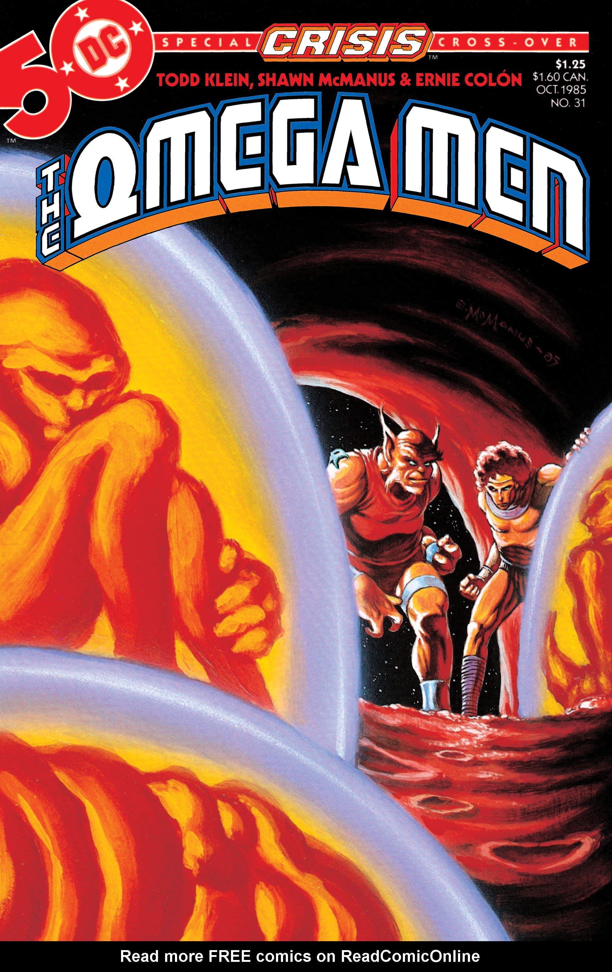 Read online The Omega Men (1983) comic -  Issue #31 - 1