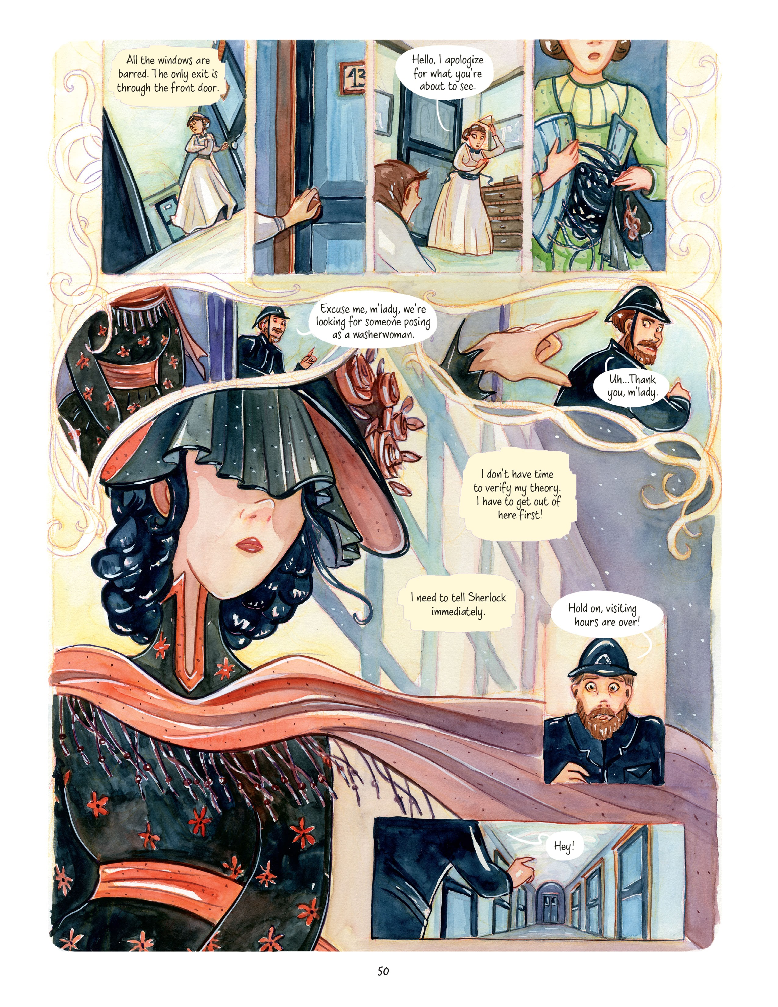 Read online An Enola Holmes Mystery comic -  Issue #3 - 49