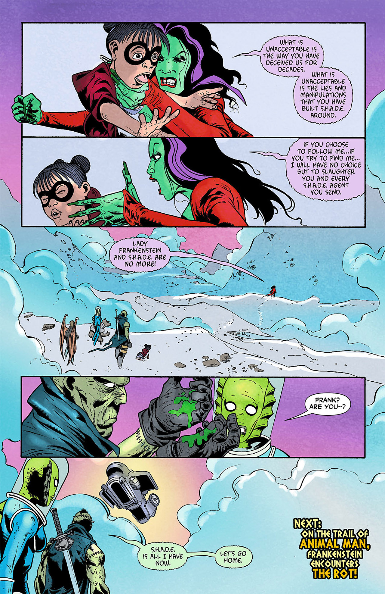 Read online Frankenstein, Agent of S.H.A.D.E. comic -  Issue #8 - 21